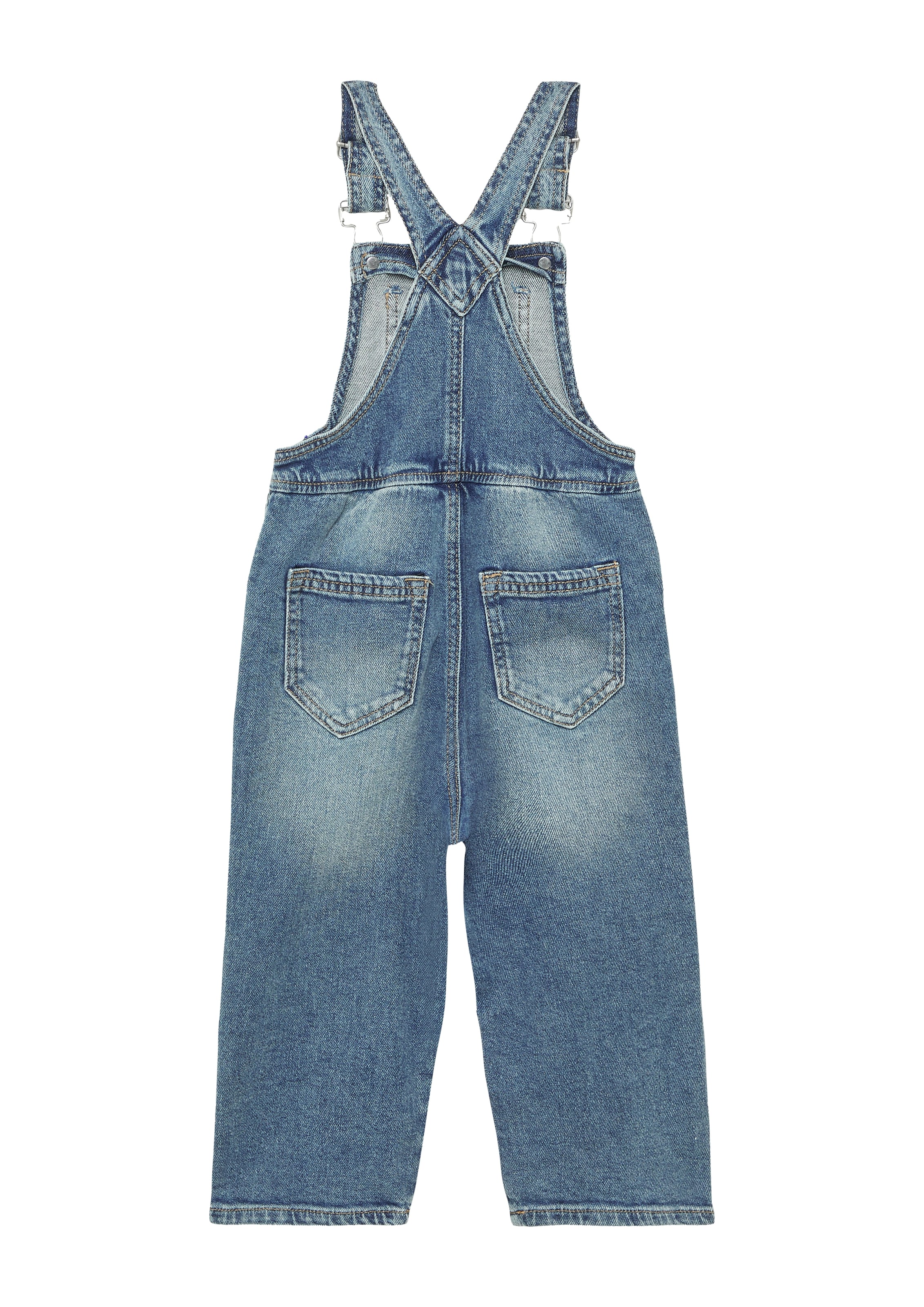 s.Oliver Junior Latzhose, Unisex Jeans im Relaxed Fitachso, also