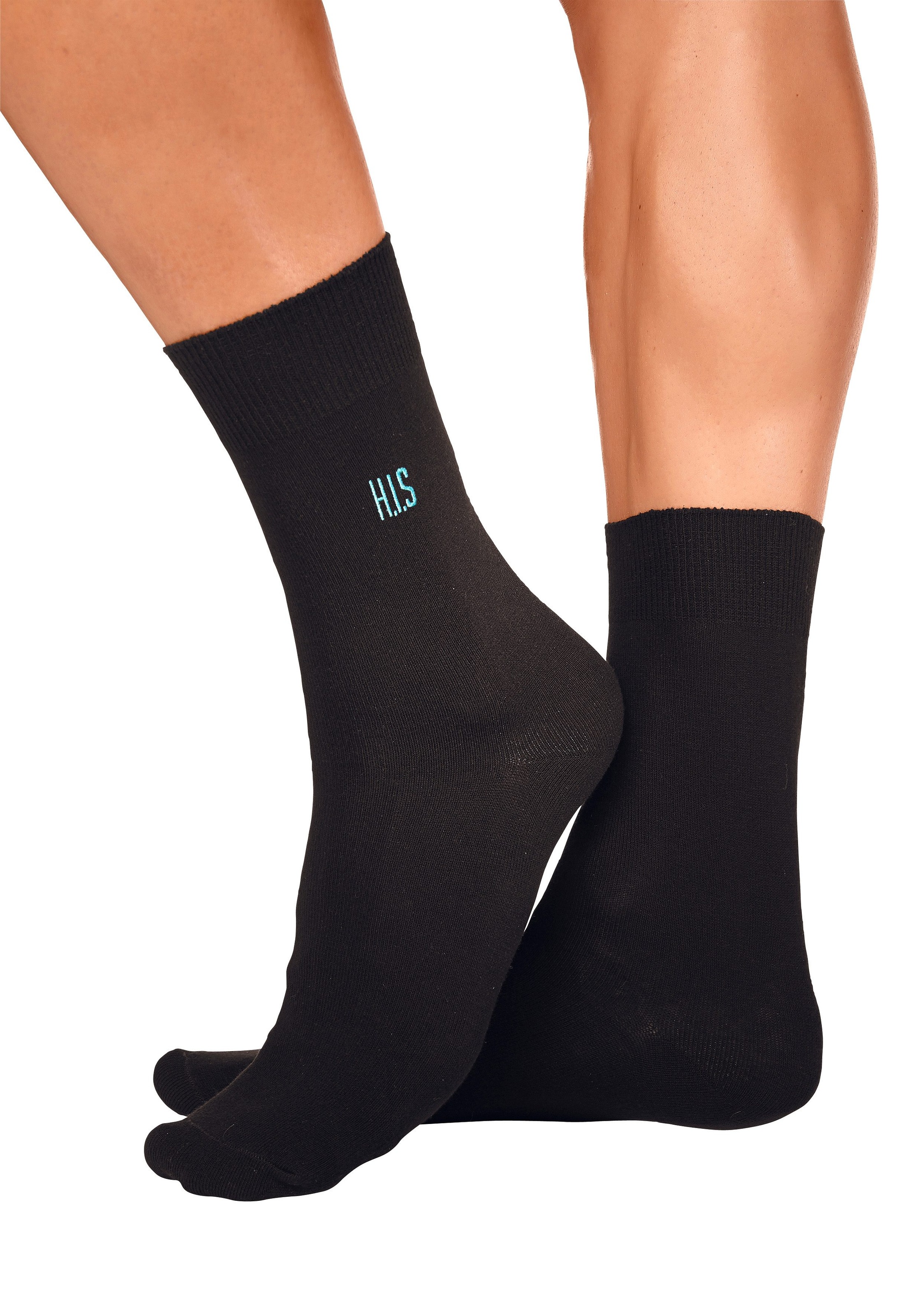 H.I.S Basicsocken Packung, 7 Stk. tlg. mit Komfortbündchen
