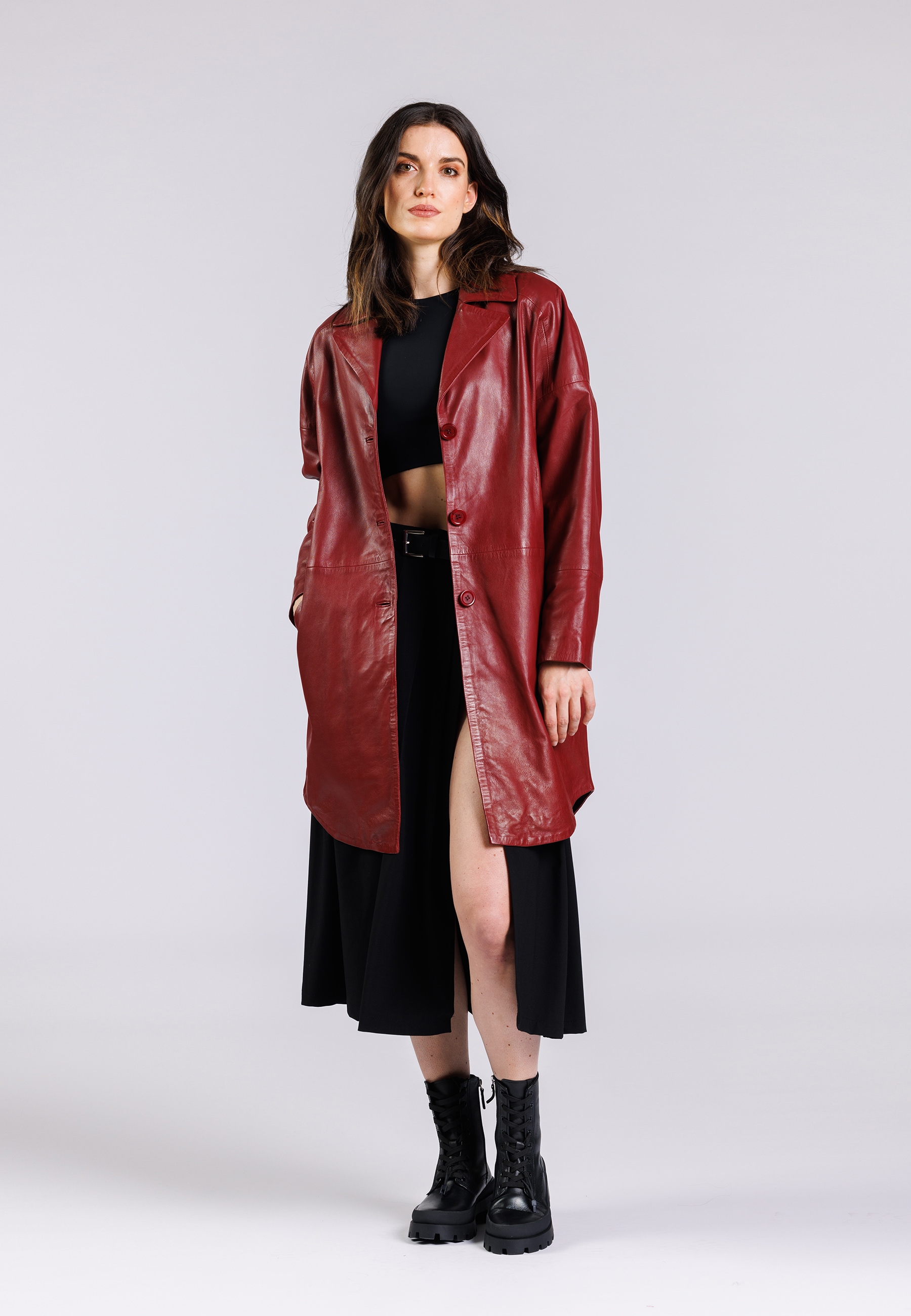 Freaky Nation Lederjacke »As Well-FN«