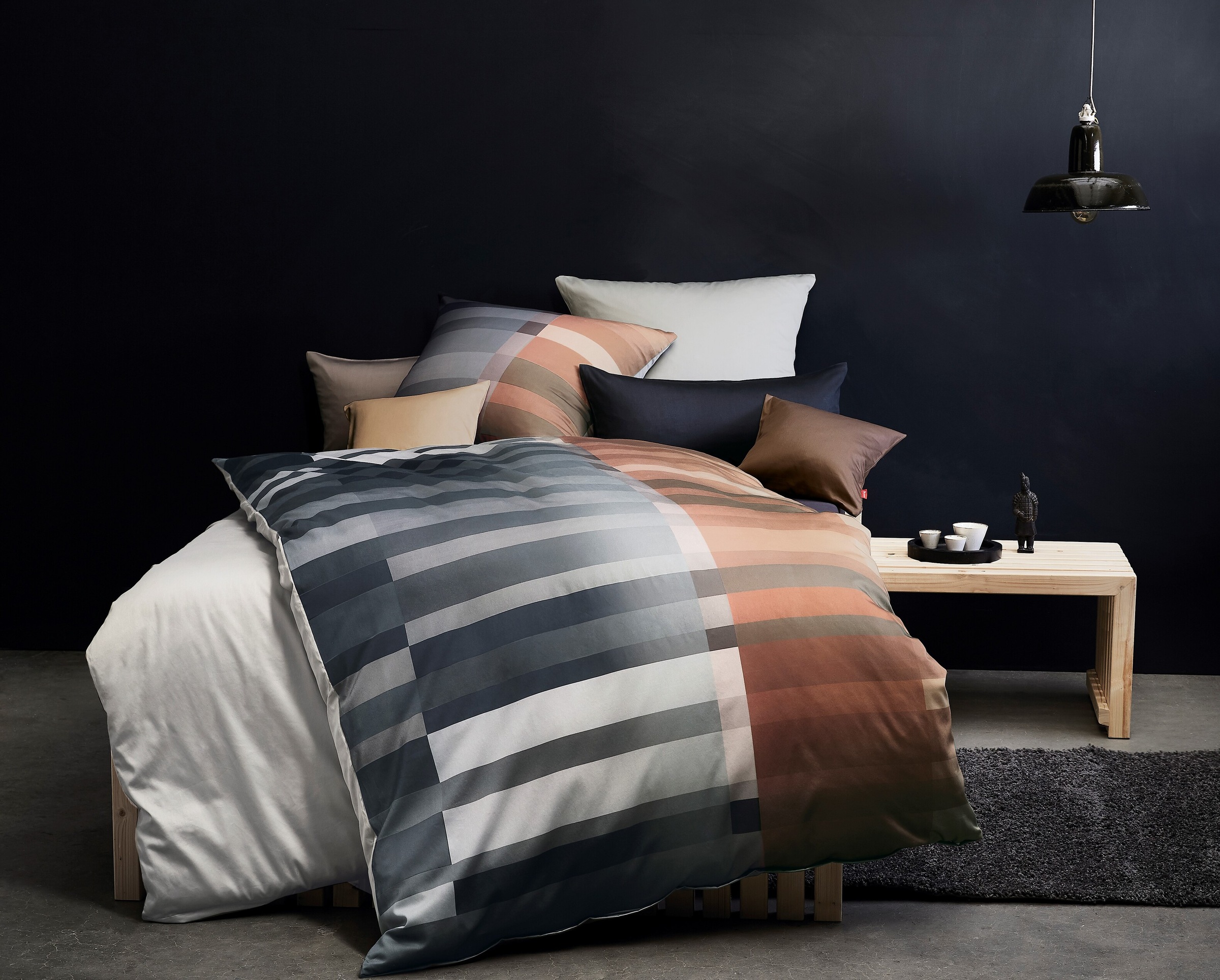 Image of fleuresse Wendebettwäsche »Bed Art S 4149 (2/3tlg.)«, (3 tlg.), natürliche Streifen bei Ackermann Versand Schweiz