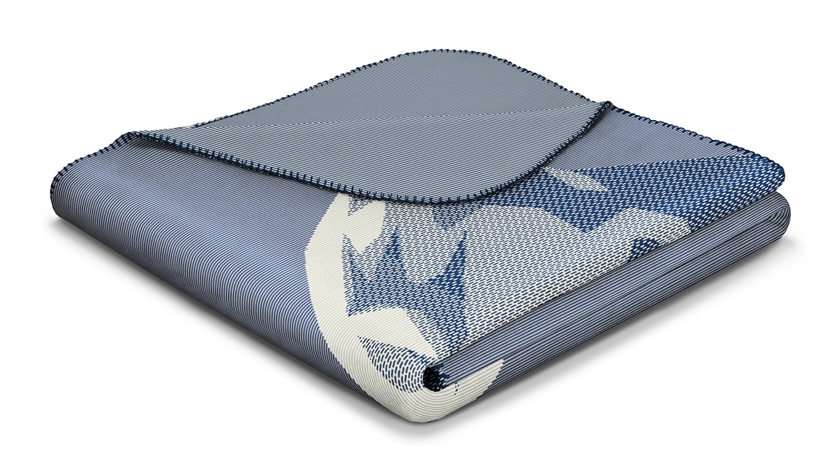 Image of Biederlack Wohndecke "Snow Flow" die passende Kuscheldecke zum Lieblingshobby
