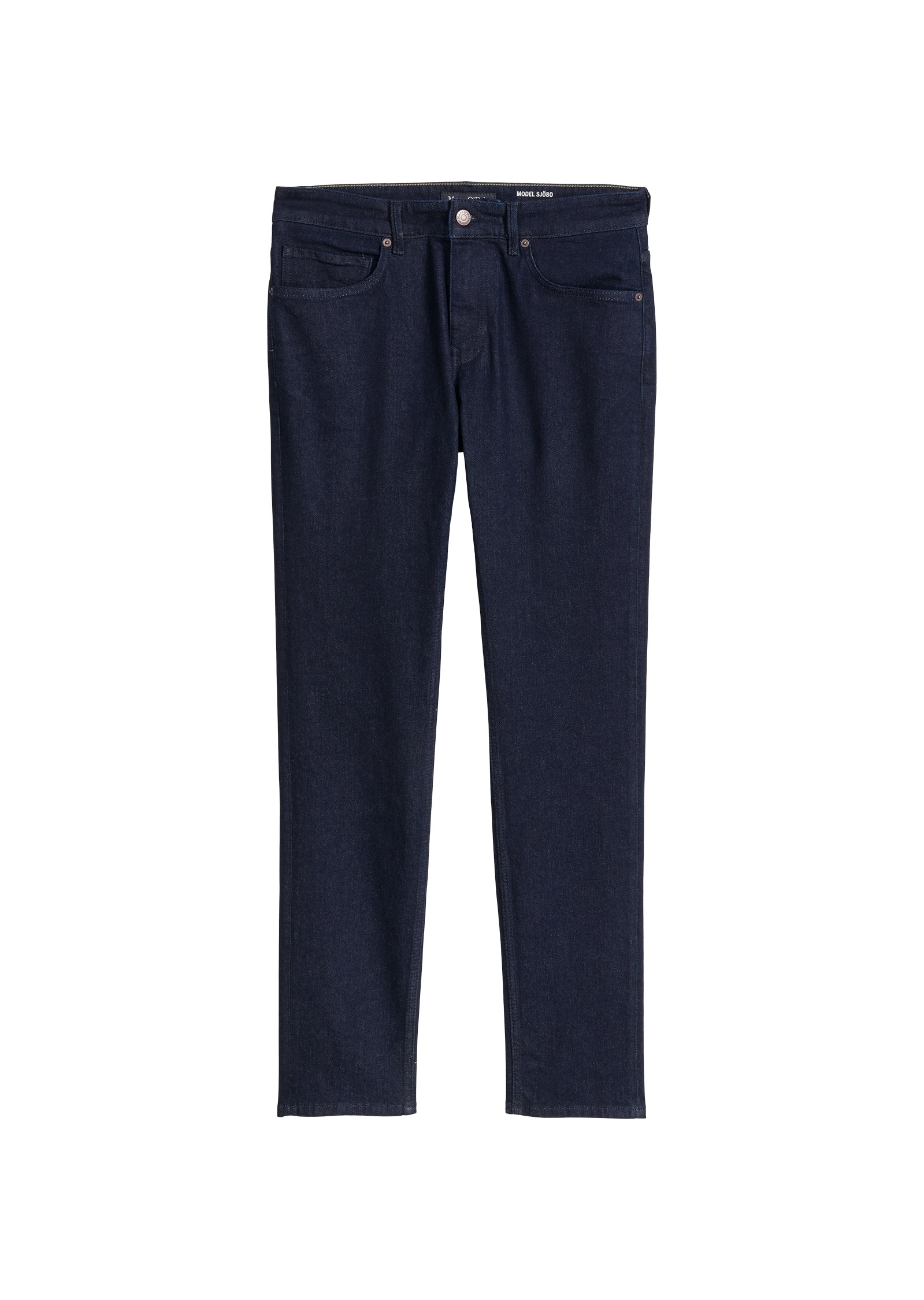 Marc O'Polo 5-Pocket-Jeans Model Sjöbo shaped aus Authentic Blue Stretch Denim