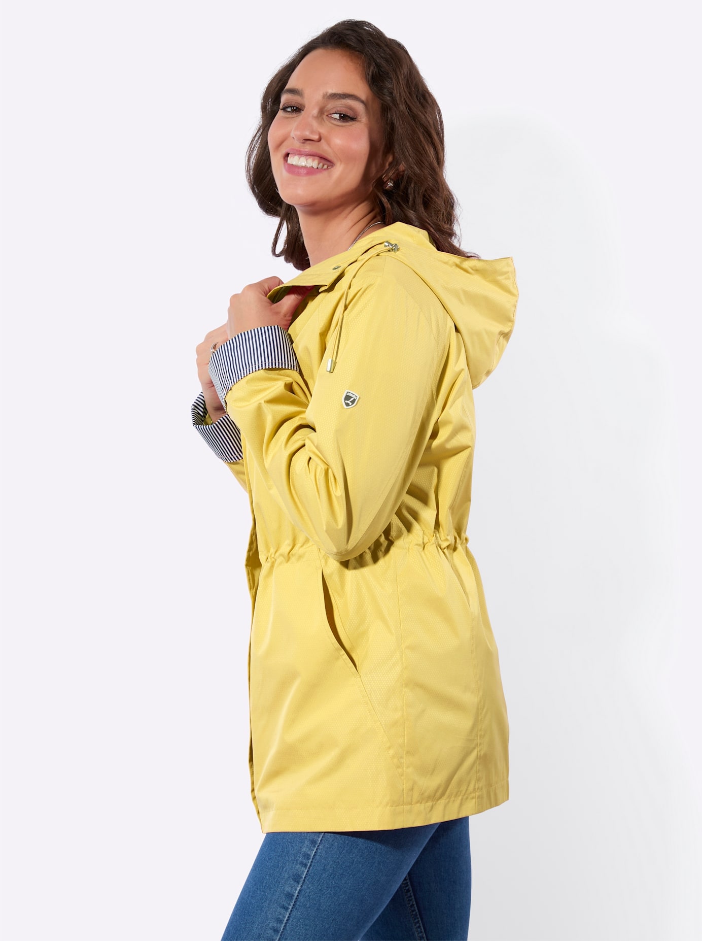 Casual Looks Veste longue mit Kapuze