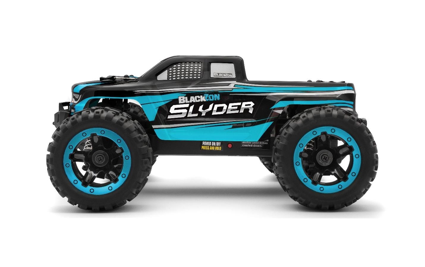 RC-Monstertruck »Blackzon Slyder MT 4WD, Blau«