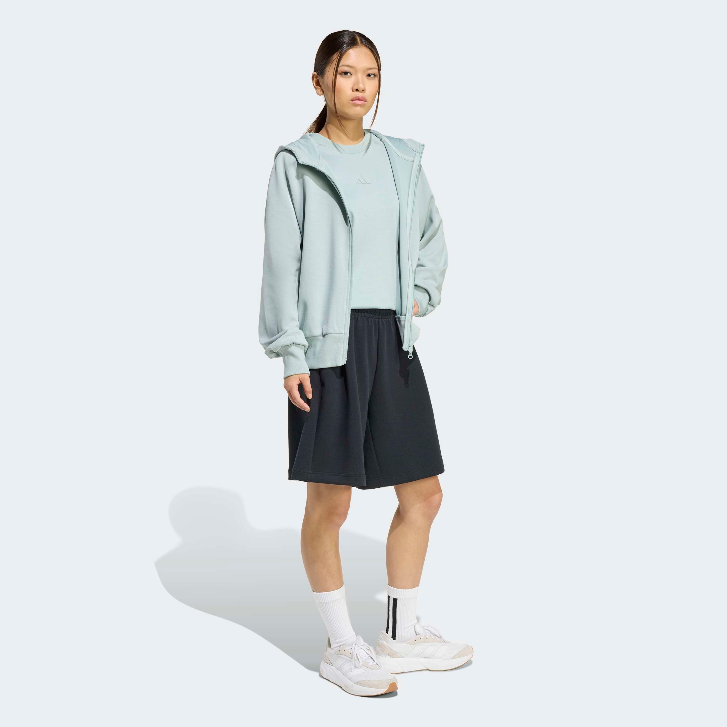 adidas Sportswear Sweat à capuche »SOFT LUX, REISSVERSCHLUSS«
