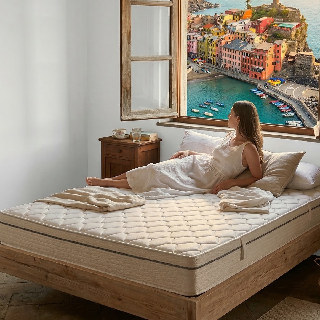 DI QUATTRO Matelas mousse confort »Airy Form 19 mit Klimaband« 19 cm hoch Raumgewicht: 28 kg/m³ 1 cuis tlg. Matratze mit atmungaktivem Kern, 90x200 cm und weitere Grössen