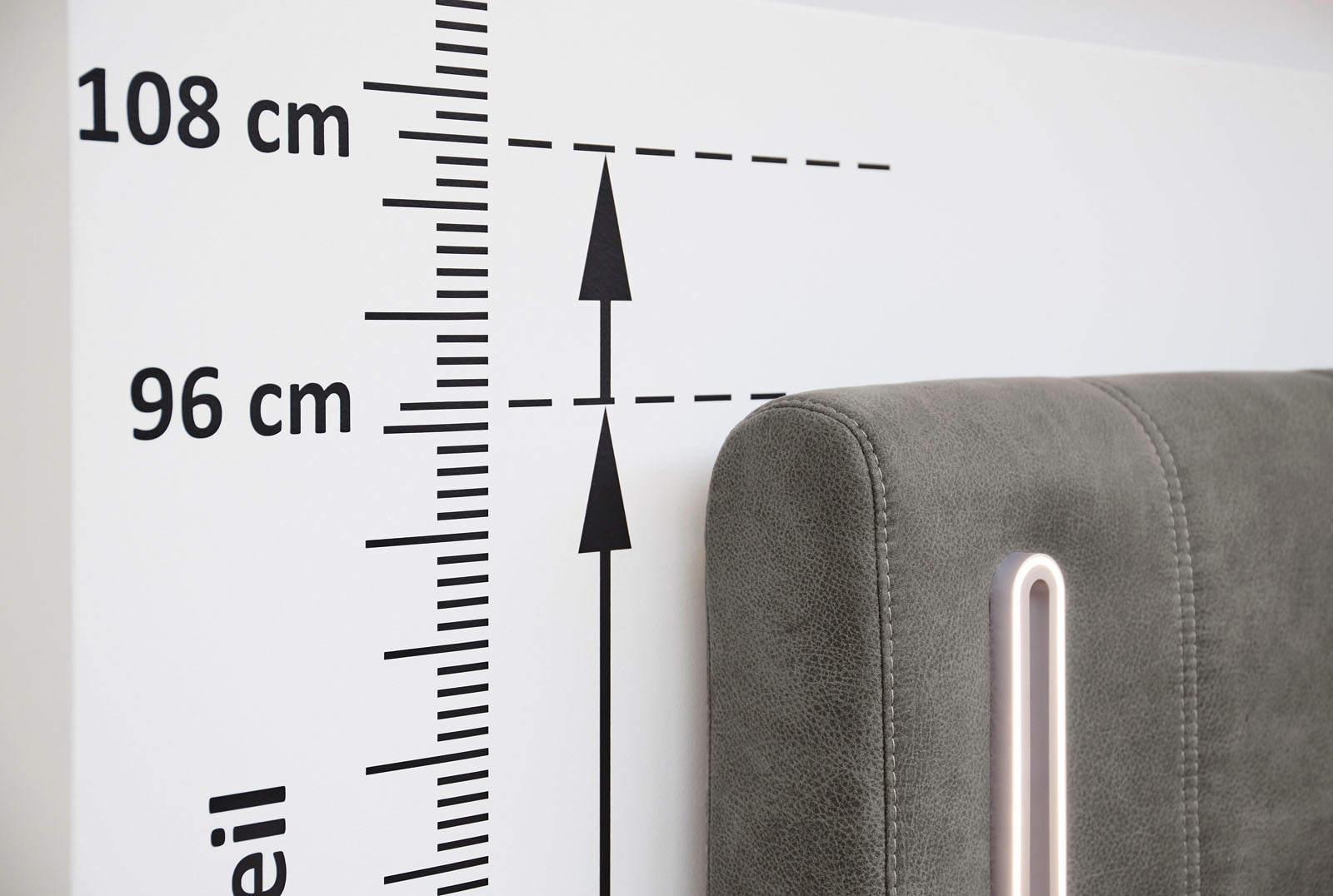 Jockenhöfer Gruppe Lit boxspring »Kati erhältlich in der Grösse 180x200cm« avec surmatelas, coffre de lit et tête de lit réglable en hauteur (96 cm - 108 cm)