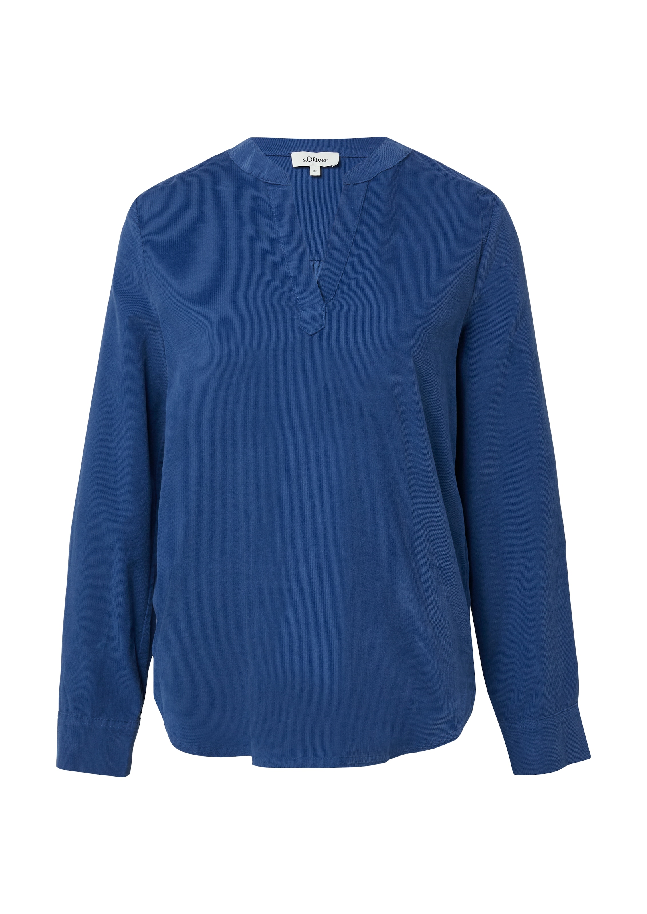 s.Oliver Blouse à manches longues mit Turn-Up