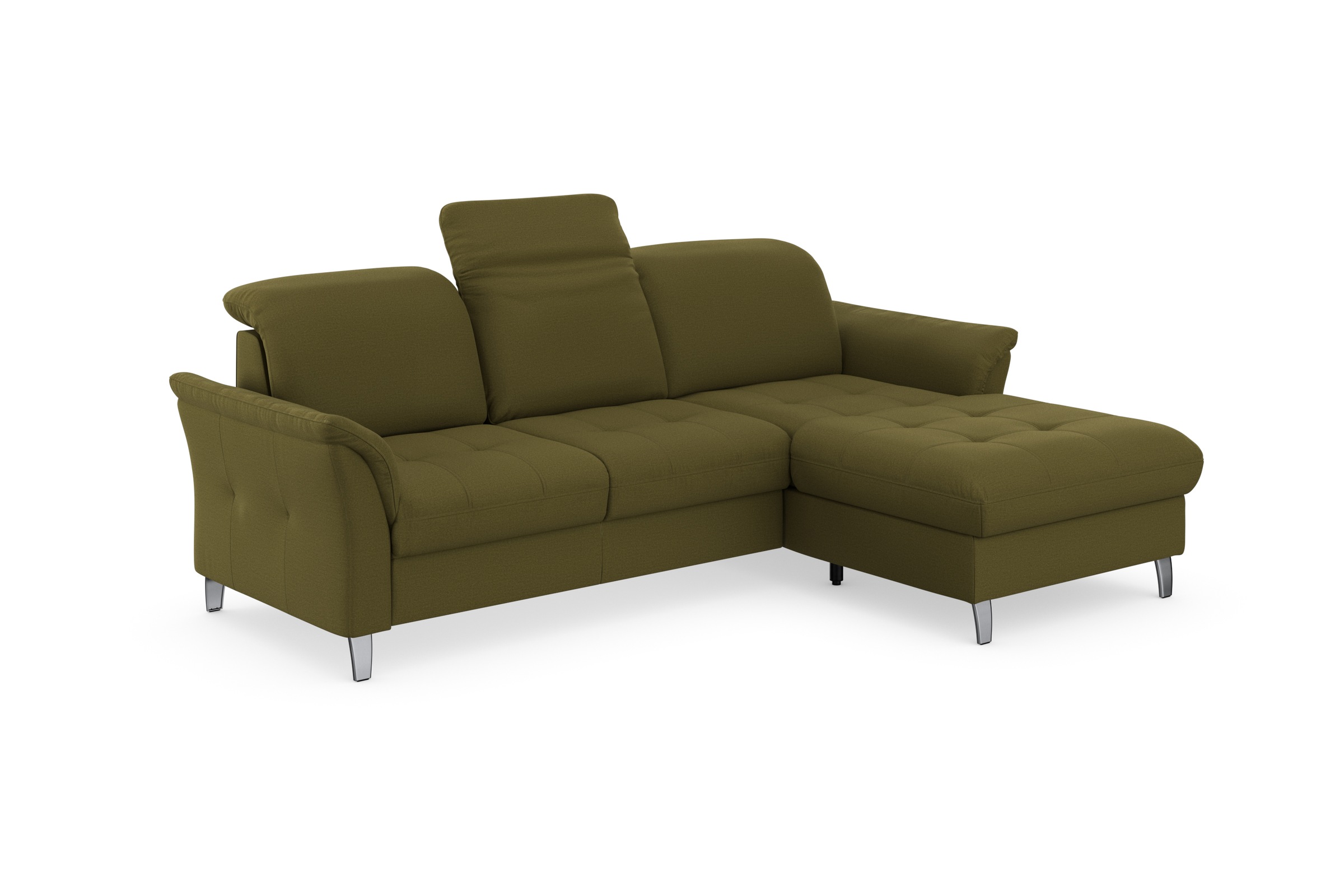 sit&more Ecksofa »Maggiore L-Form«, wahlweise mit Kopfteilverstellung, Bettfunktion und Bettkasten