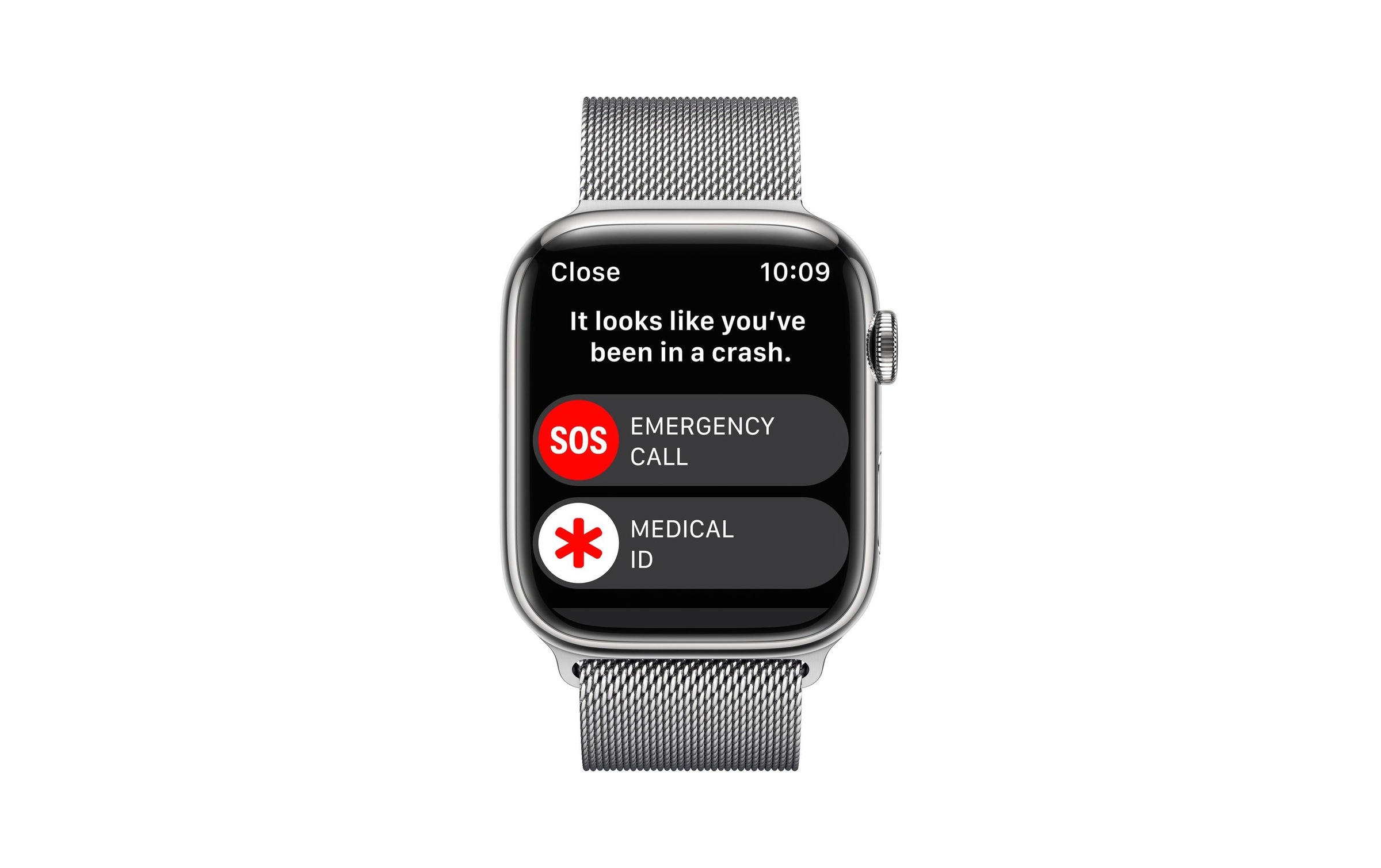 Apple Smartwatch »Series 8, Edelstahlgehäuse«, (Watch OS)