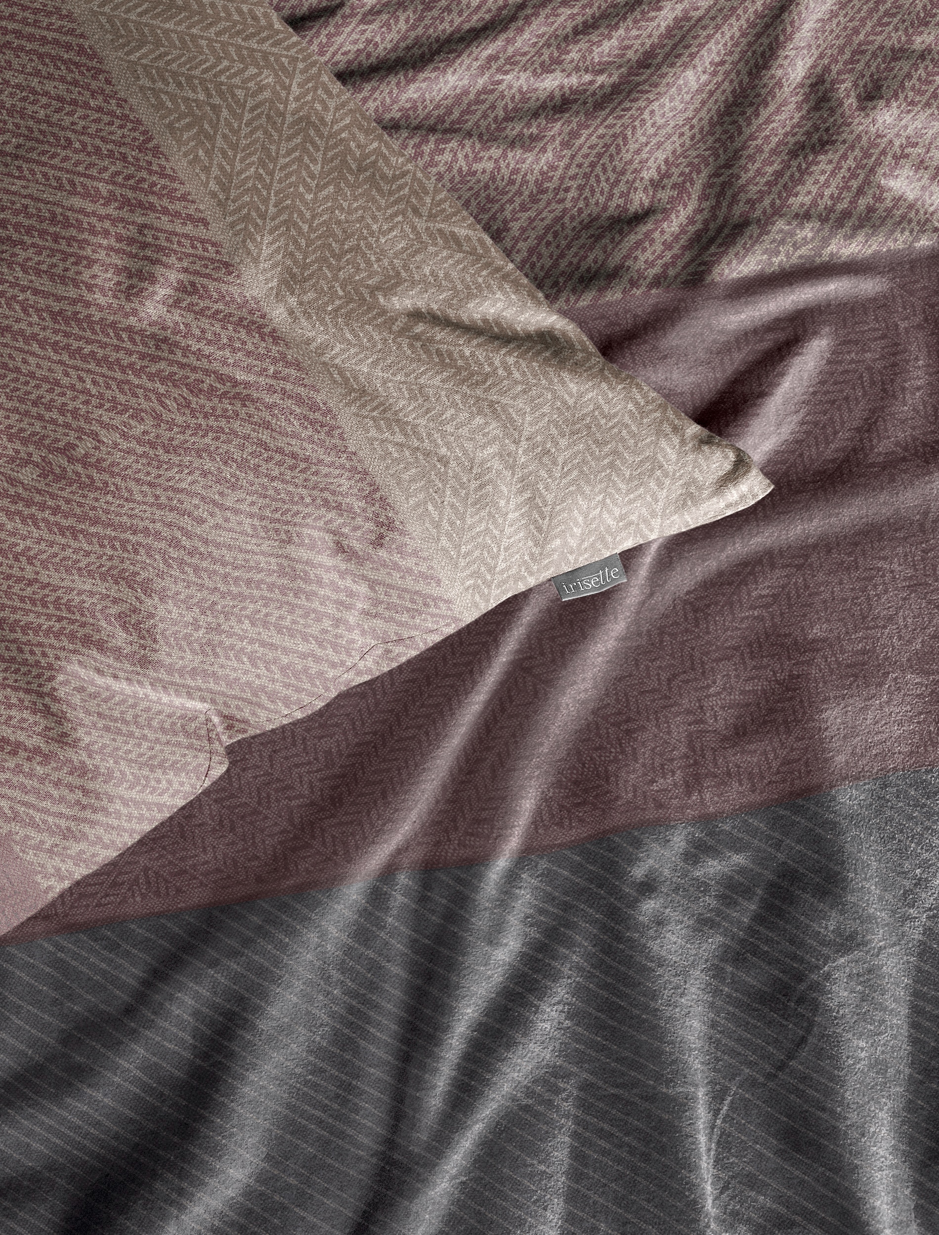 Irisette Linge de lit »8430« 2 classique moderne avec fermeture éclair