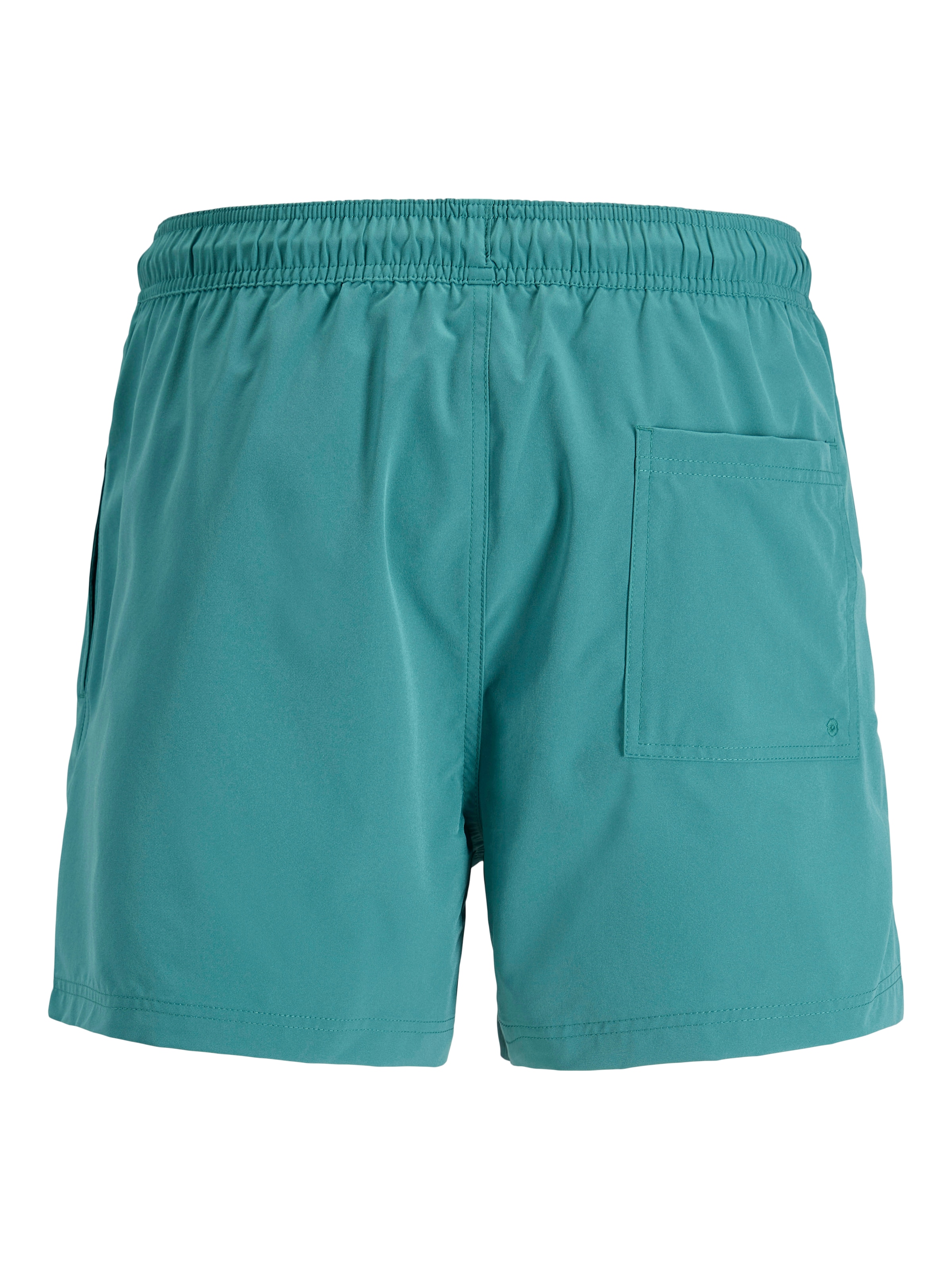 Jack & Jones PlusSize Badeshorts »JPSTMAUI TROPIC SOLID SWIM SHORTS  PLS« Kunstfaser, mit elastischem Bund