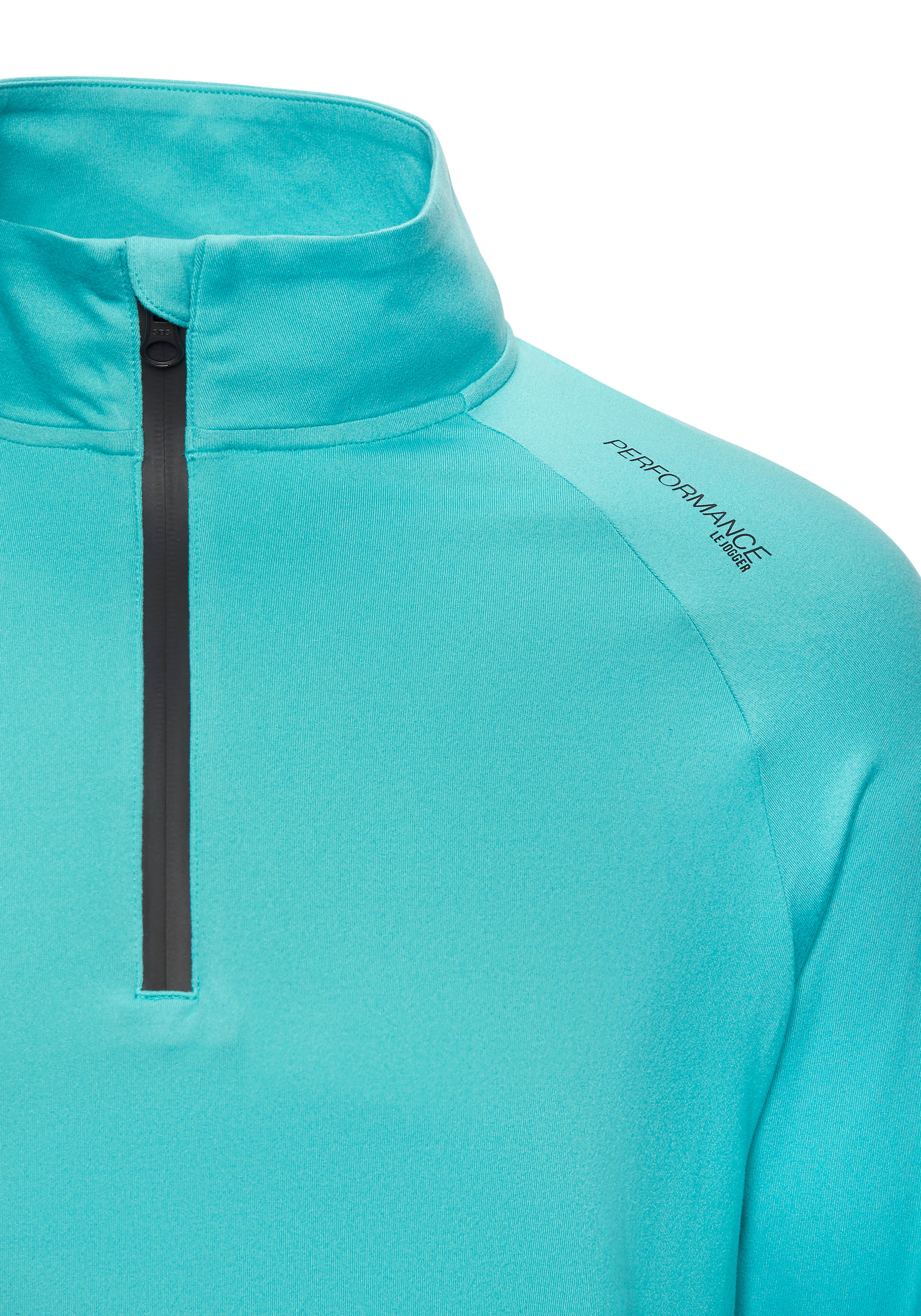 AUTHENTIC LE JOGGER T-shirt fonctionnel mit Stehkragen und Reissverschluss