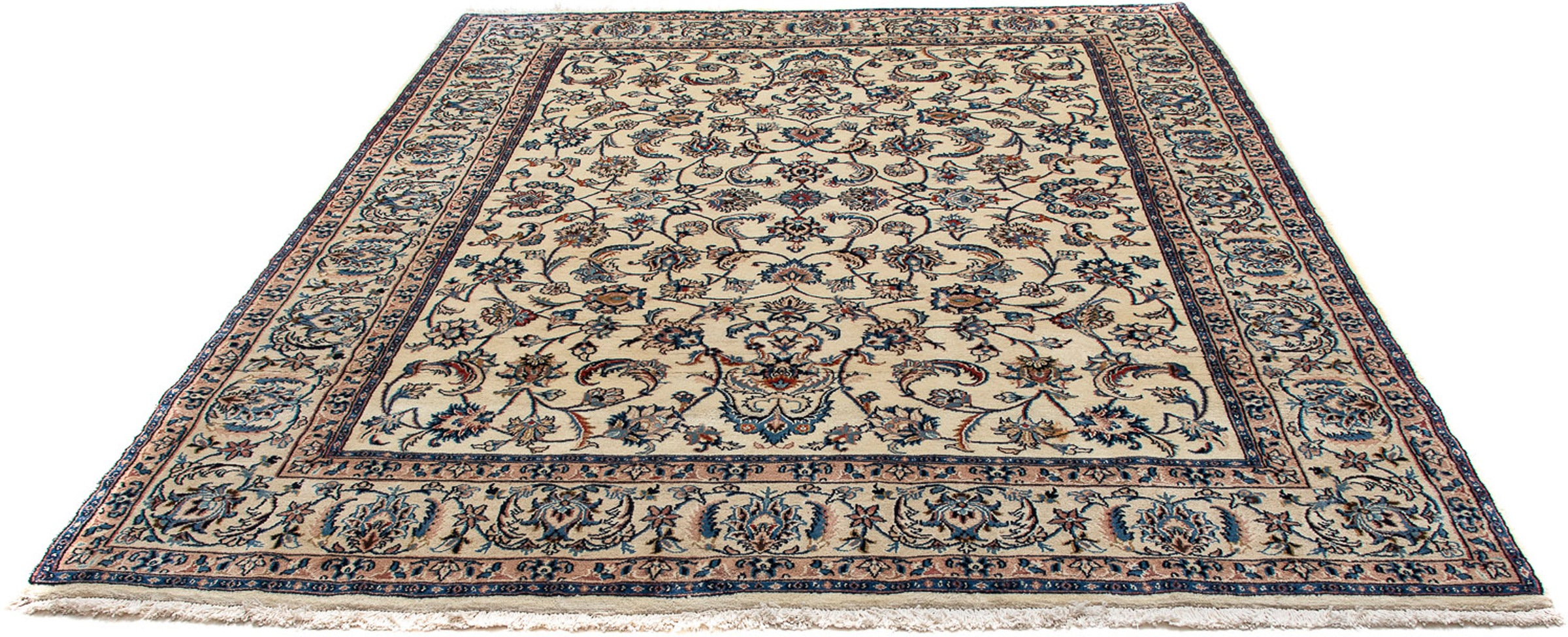 Image of morgenland Orientteppich »Perser - Classic - 247 x 198 cm - beige«, rechteckig, 10 mm Höhe, Wohnzimmer, Handgeknüpft, Einzelstück mit Zertifikat bei Ackermann Versand Schweiz