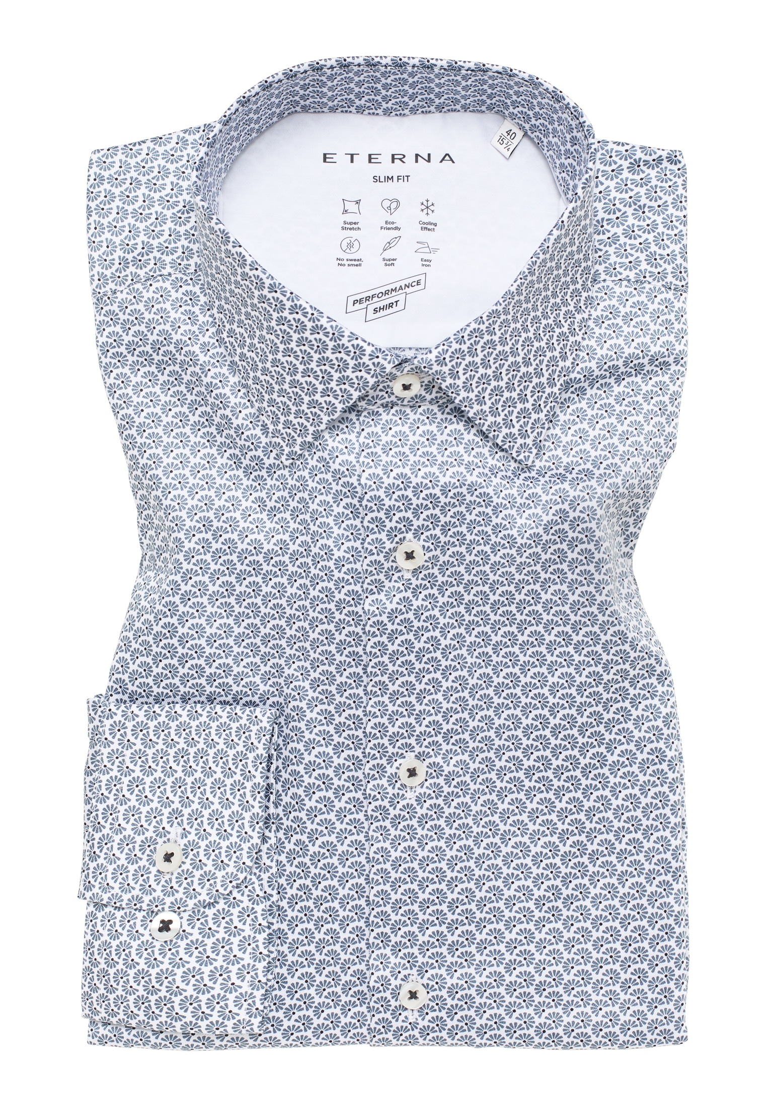 Eterna Chemise à manches longues »SLIM FIT«