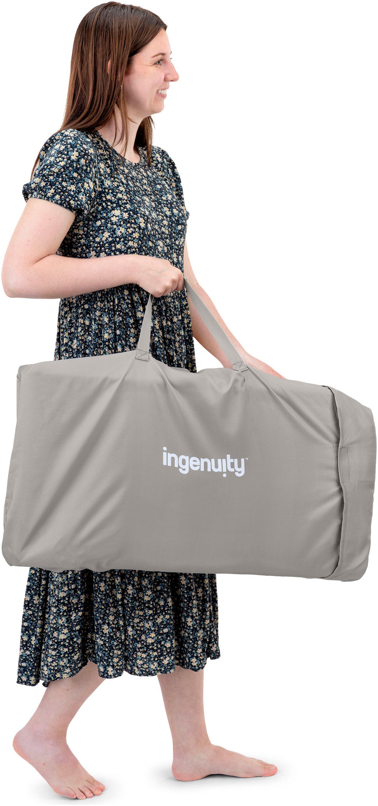 ingenuity Babywippe »Keep InMotion Automatic Rocking Seat - Soulful Skies« mit Sound-Effekt