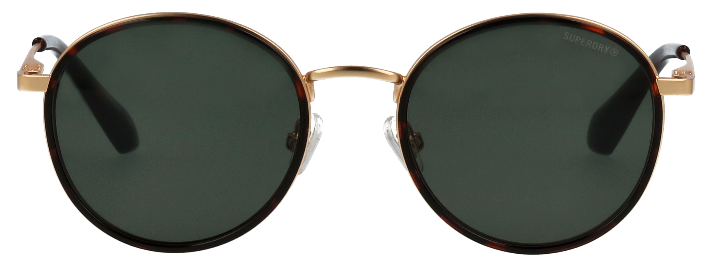 Superdry Lunettes de soleil »Modell 995063« Form Rund, Logoschriftzug auf Bügel, Kombifassung