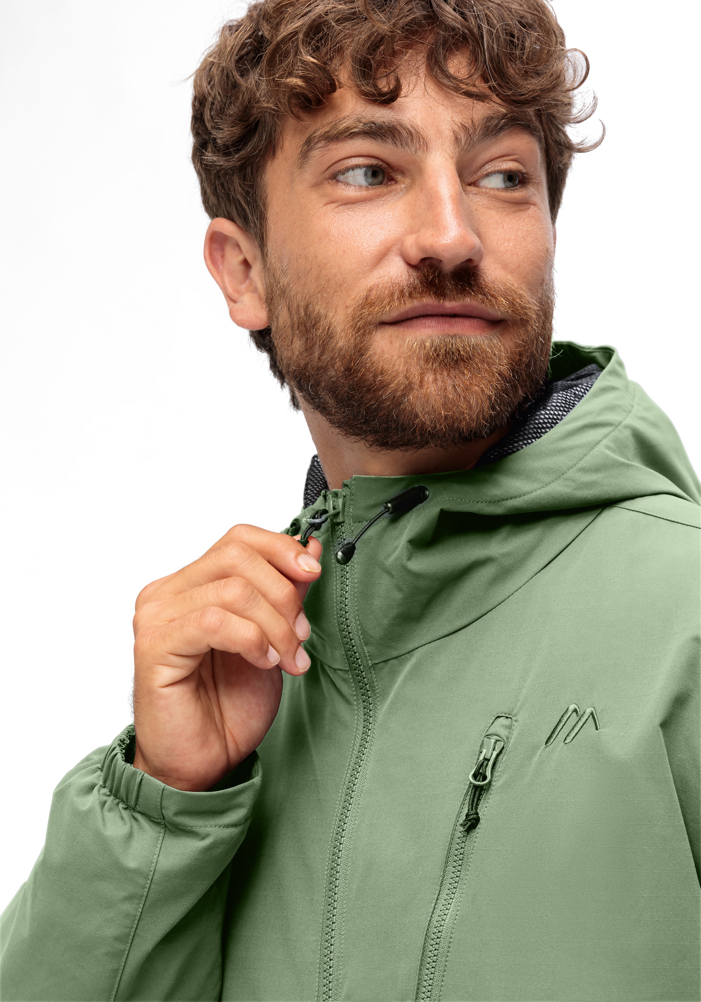 Maier Sports Outdoorjacke »ArorA Loop M«, Herren Jacke wasserdicht, Funktionsjacke 3 Taschen aussen + Innentasche