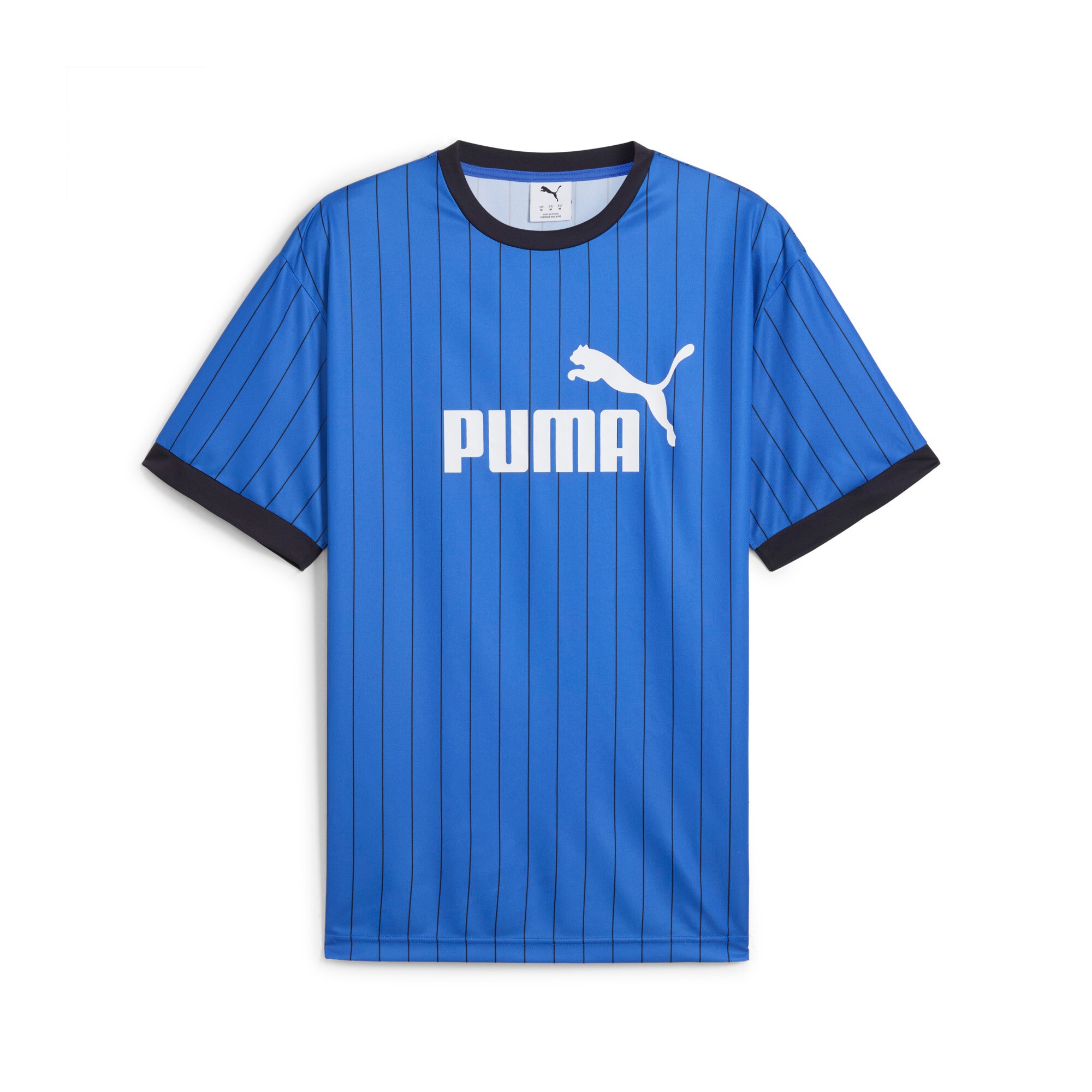 Image of PUMA T-Shirt "ESS STRIPED JERSEY" normale Schnittform, Kurzarm, für vielseitige Aktivitäten