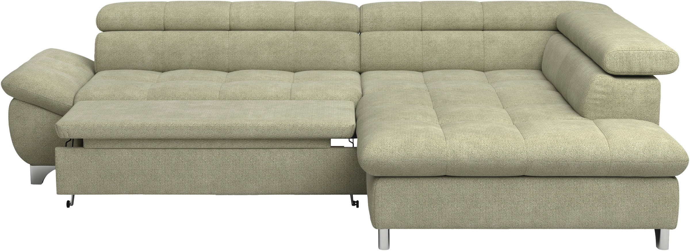 COTTA Ecksofa »Gemini L-Form«, mit Kopfteilverstellung, wahlweise mit Bettfunktion