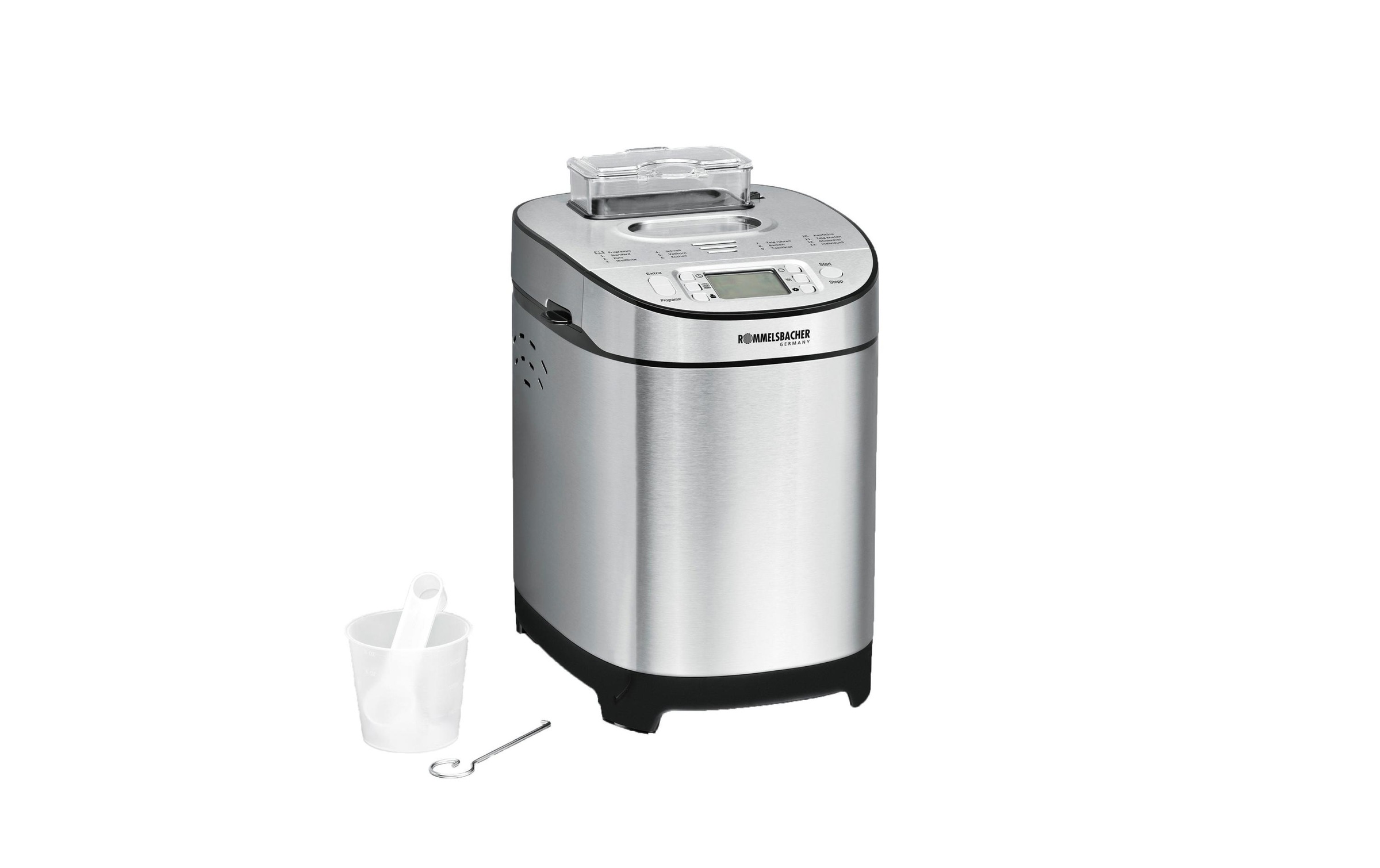 Image of Rommelsbacher Brotbackautomat »»BA 550 Silberfarben««, 12 Programme bei Ackermann Versand Schweiz