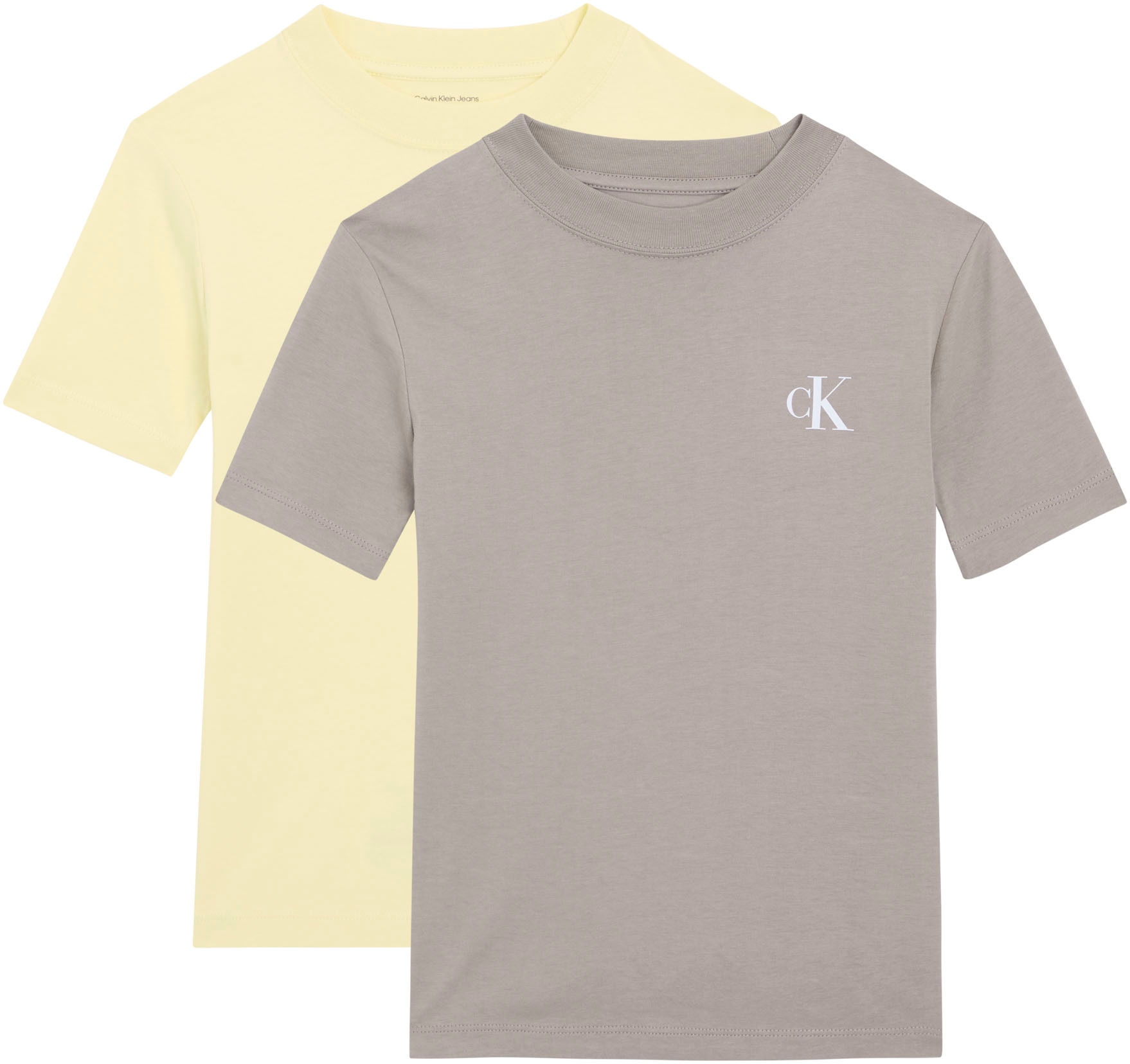 Image of Calvin Klein Jeans T-Shirt "2-PACK MONOGRAM TOP" 2 Regular fit für Kinder, 2er-Set