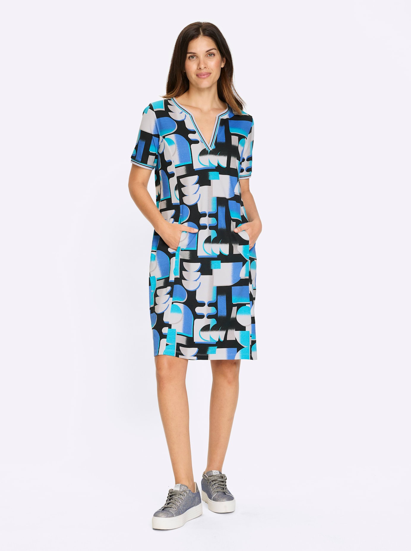 Classic Basics Robe en sweat »Jersey-Kleid«