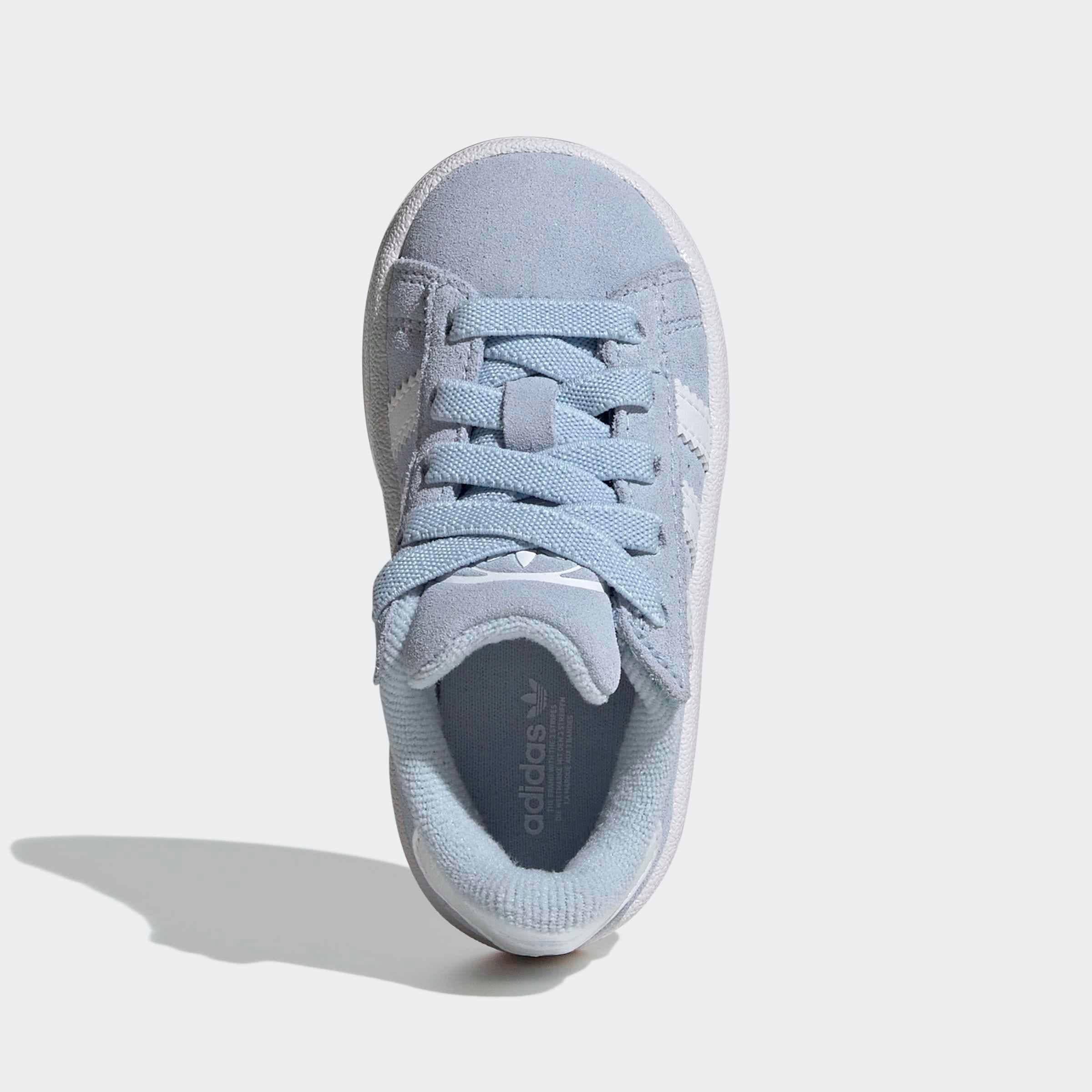 adidas Originals Sneaker »CAMPUS 00S COMFORT CLOSURE ELASTIC LACE KIDS«  für Babys und Kleinkinder aus Leder und Wildleder, mit Gummisohle