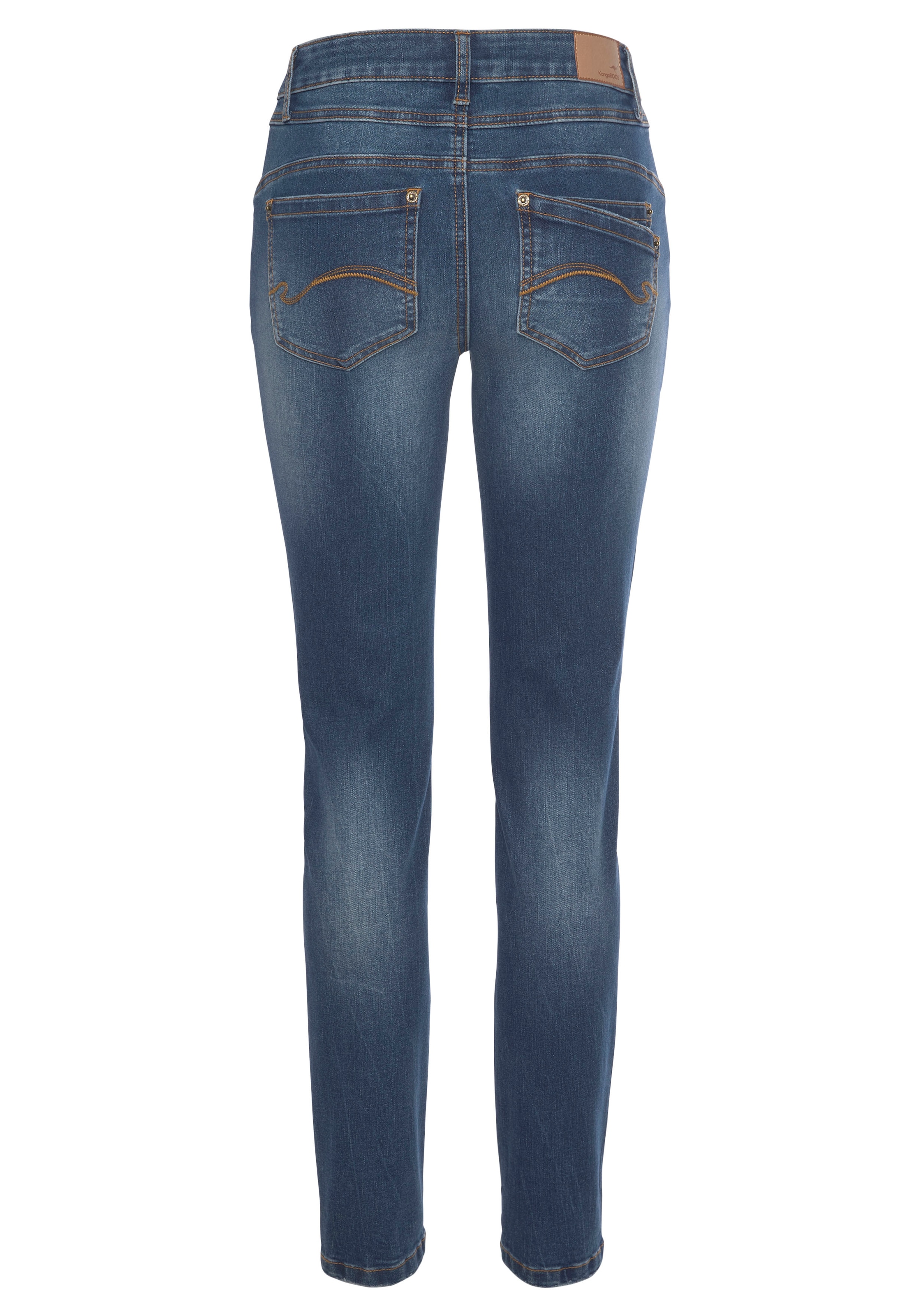 KangaROOS Relax-fit-Jeans »RELAX-FIT HIGH WAIST«, knöchelfreie Schnittform, krempelbare Beinabschlüsse