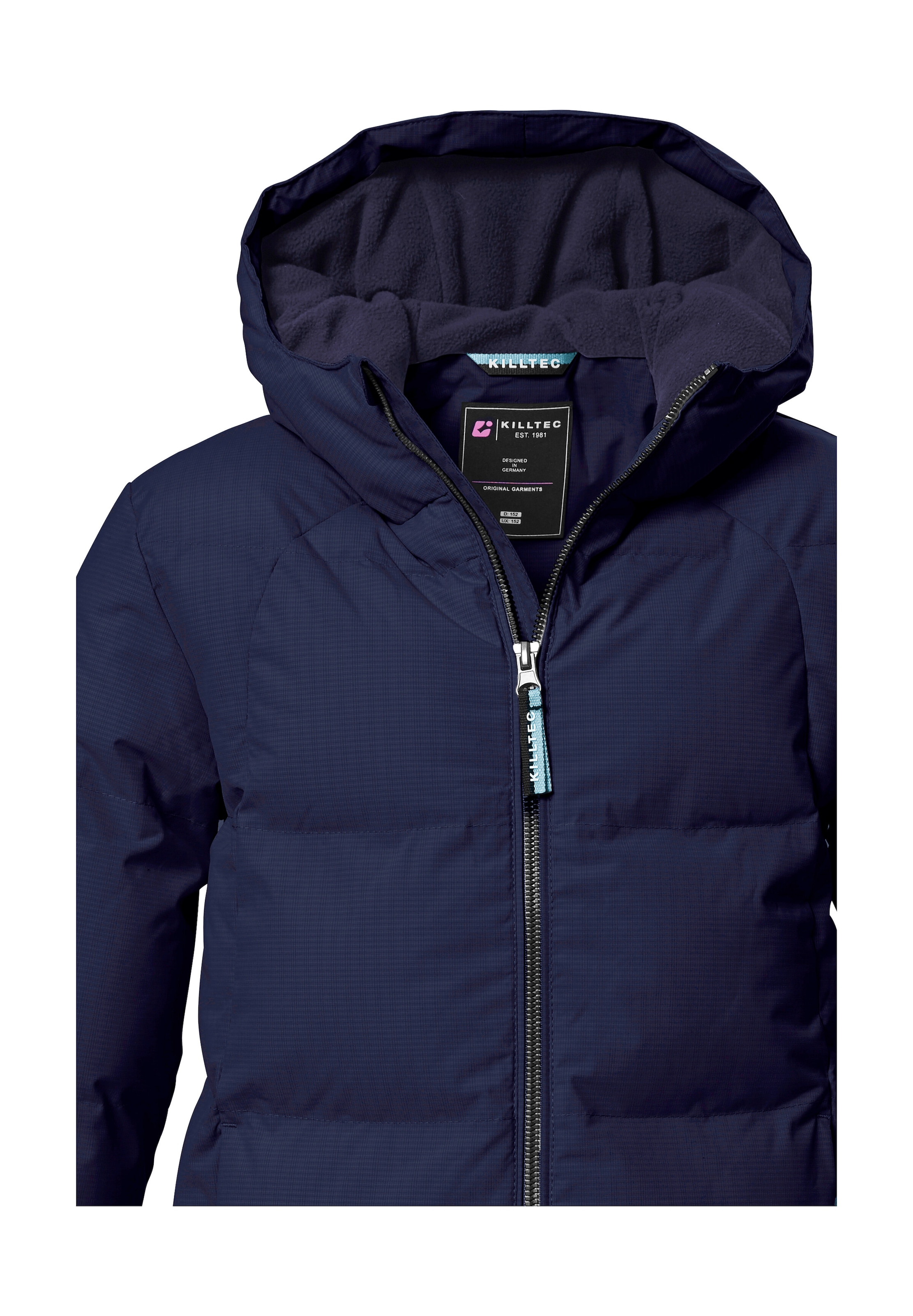 Killtec Steppjacke »KOW 357 GRLS QLTD JCKT«, Wasserabweisende Mädchenjacke mit Kapuze, atmungsaktiv, warm