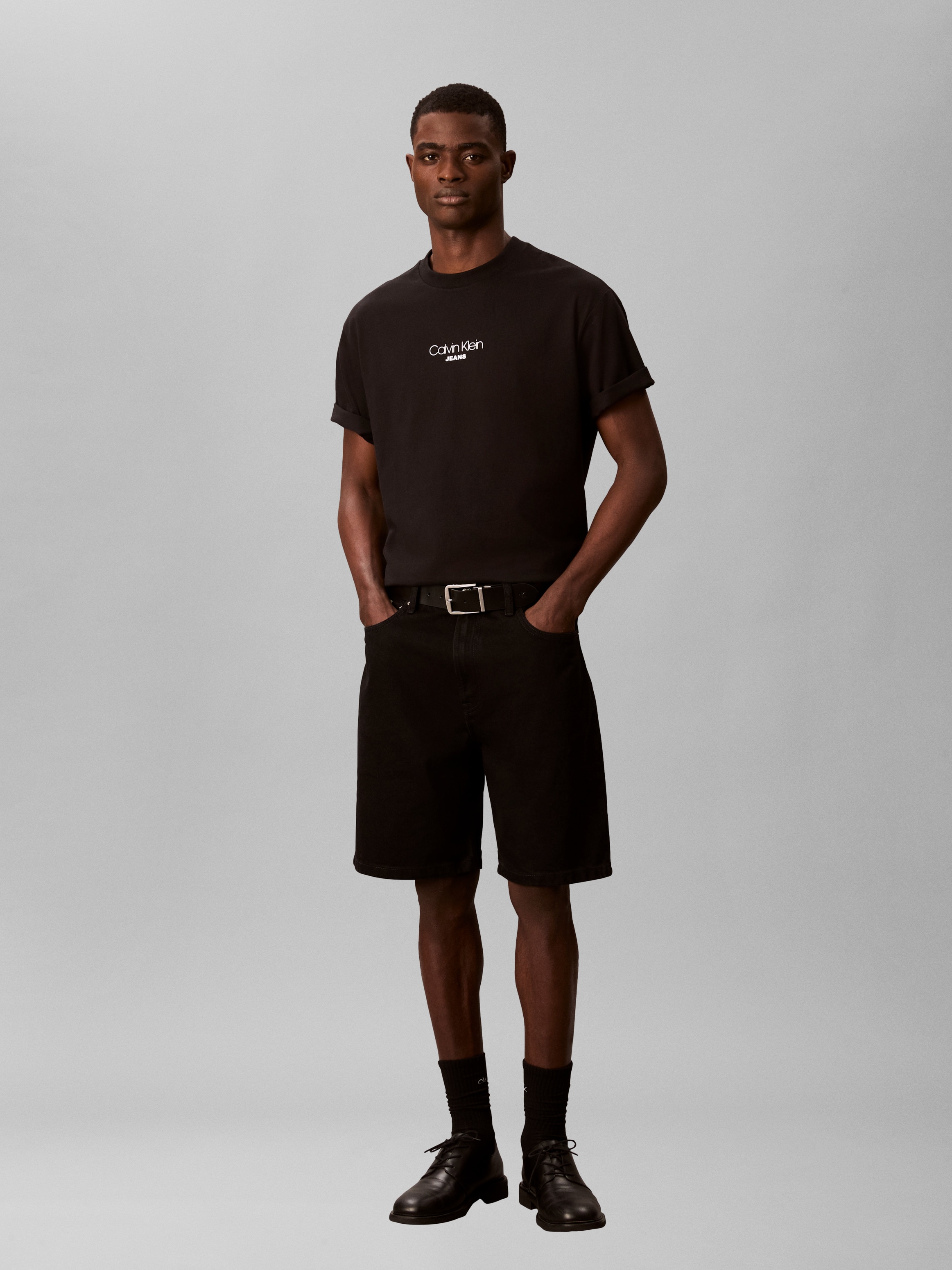 Calvin Klein Jeans T-shirt Relaxed Fit, Rundhalsausschnitt, Logoprint