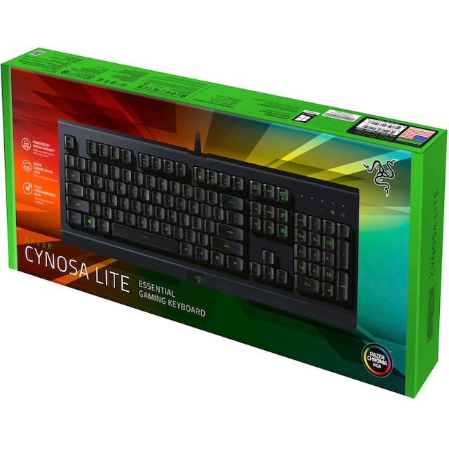 RAZER Gaming-Tastatur »Cynosa Lite«, (Ziffernblock) gleich