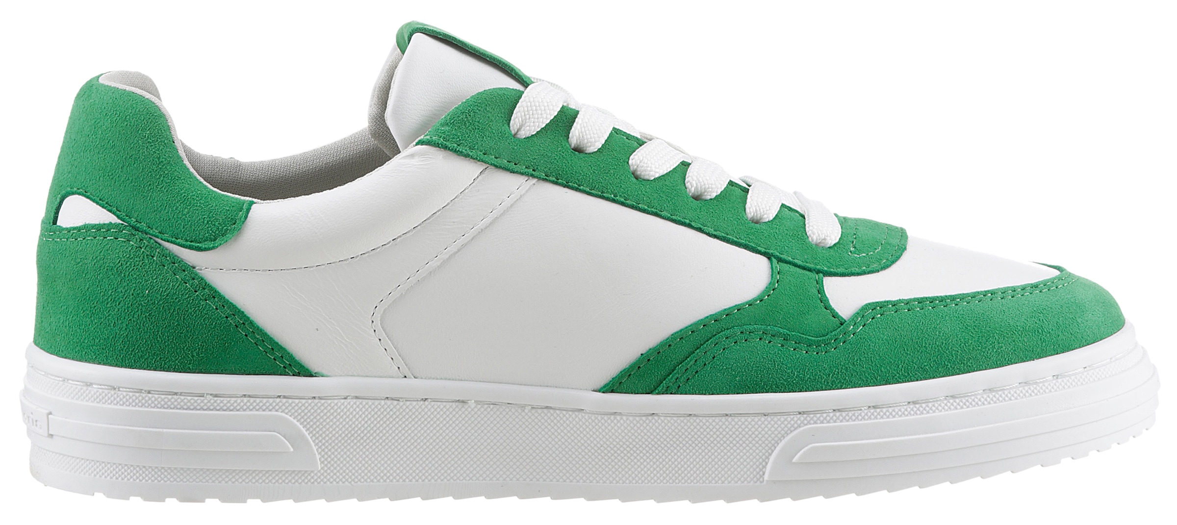 Tamaris Sneaker, mit praktischem Wechselfussbett, Freizeitschuh, Halbschuh, Schnürschuh
