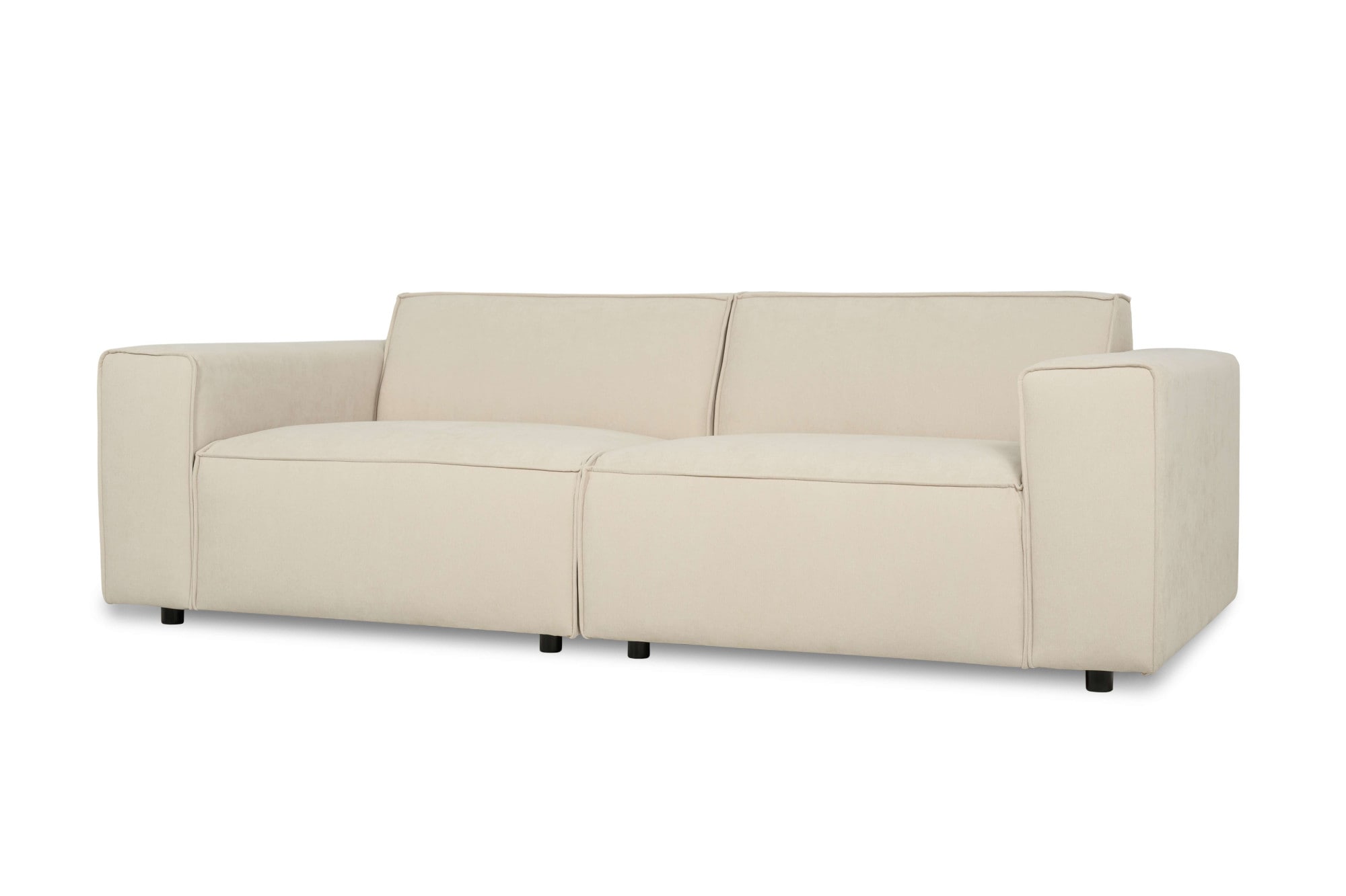 GOODproduct 2-places »Jorrena, extra weicher Chenille-Stoff« Kompaktsofa, 3 Komfortstufen, Breite 226 cm, mit Wellenunterfederung