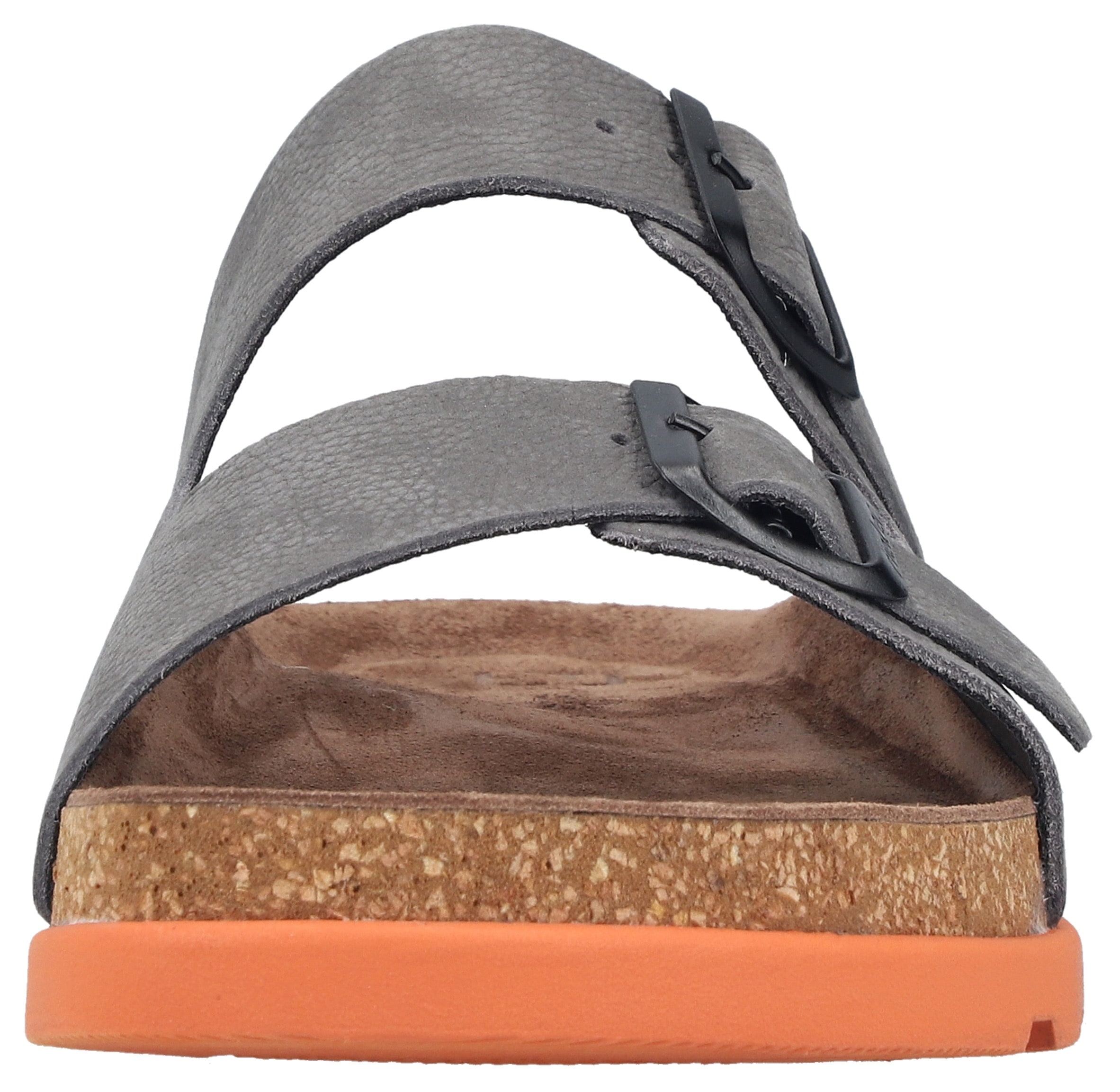 Rieker Pantolette  Sommerschuh, Strandschuh, Hausschuh mit bequemem Fussbett