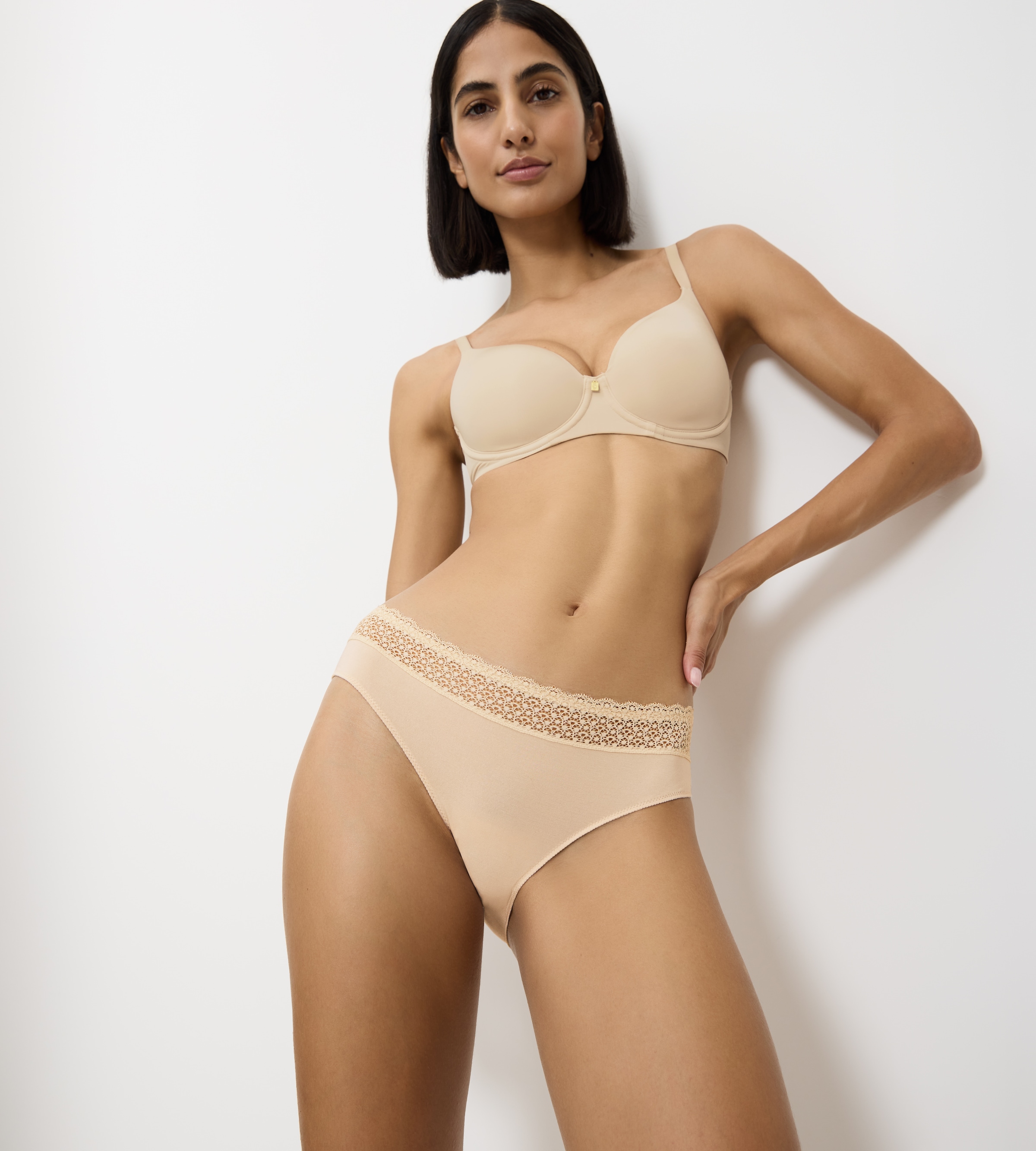 Triumph Slip tai »Feel of Modal« 2er Pack,  seidig-weich, Spitzenbund