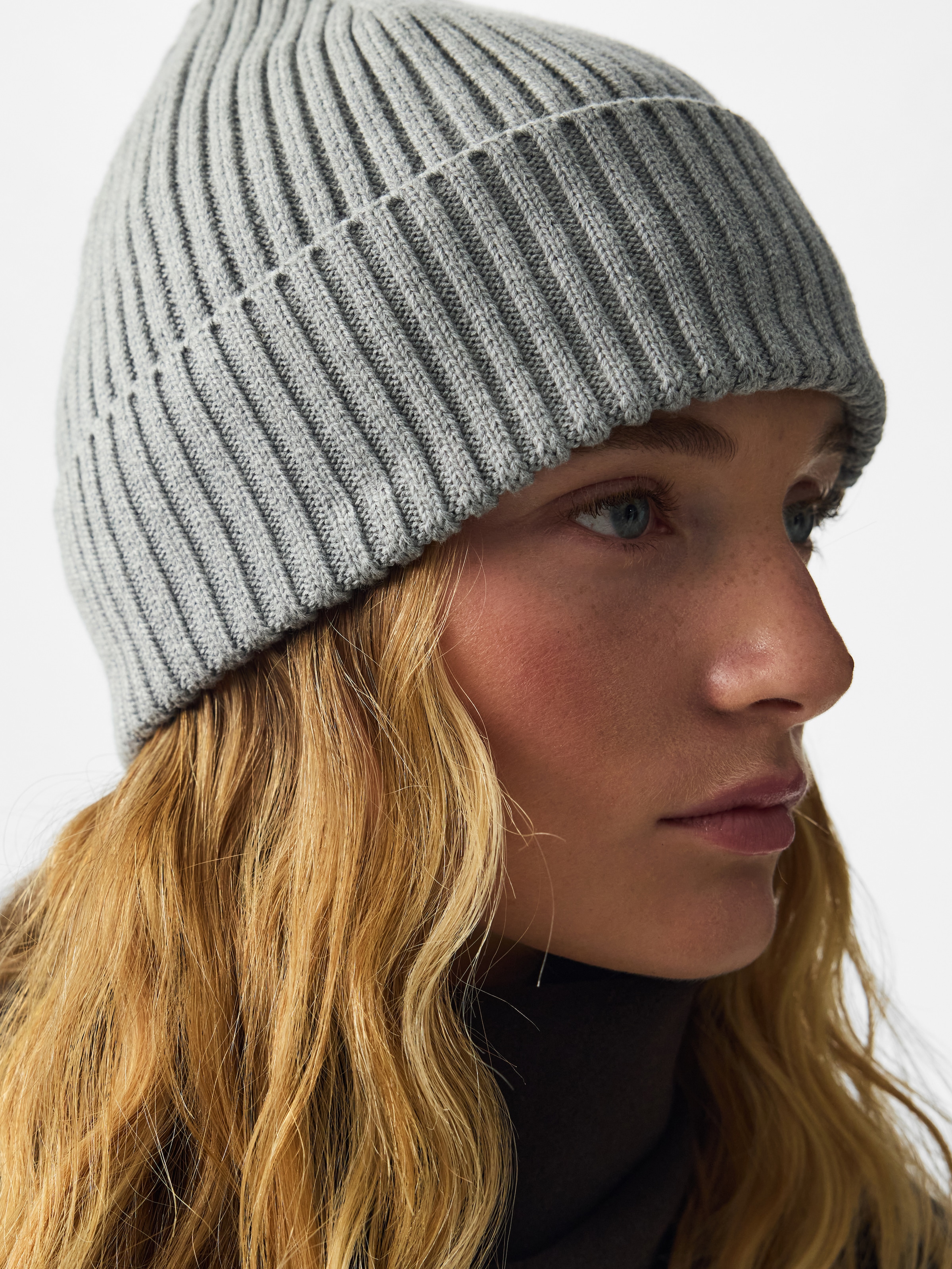 pieces Bonnet tricoté »PCSVEA HOOD NOOS BC« Baumwolle
