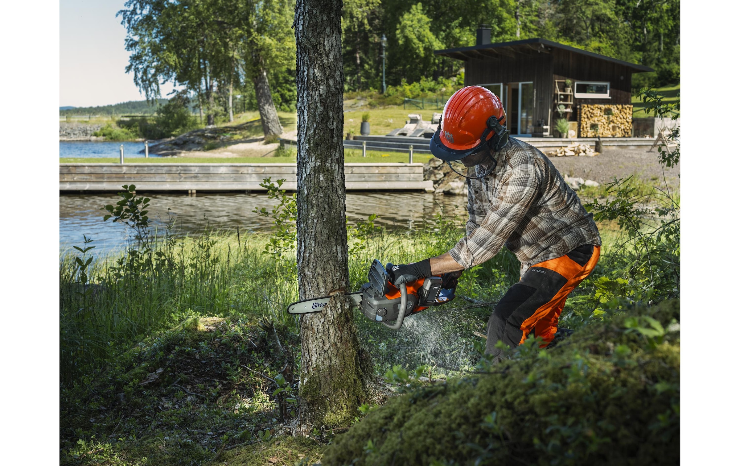 Husqvarna Akku-Kettensäge »242i«