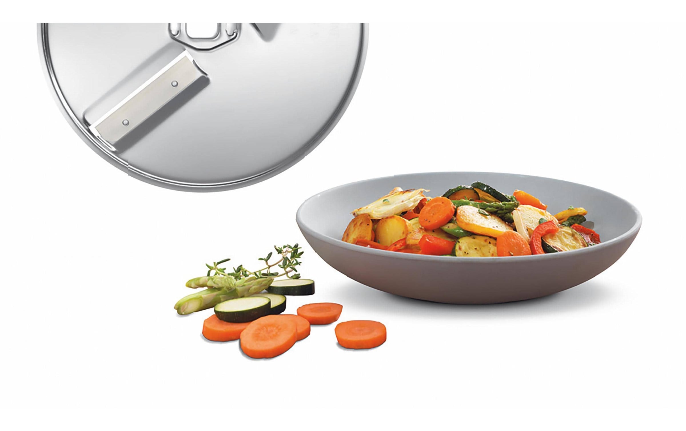 BOSCH Robot de cuisine »Serie 4 MUM58L20, Durchlaufschnitzler, Mixer, grau« 3 Scheiben, Schüssel, Knethaken/Rühr-/Silikonbesen, spülmaschinenfest