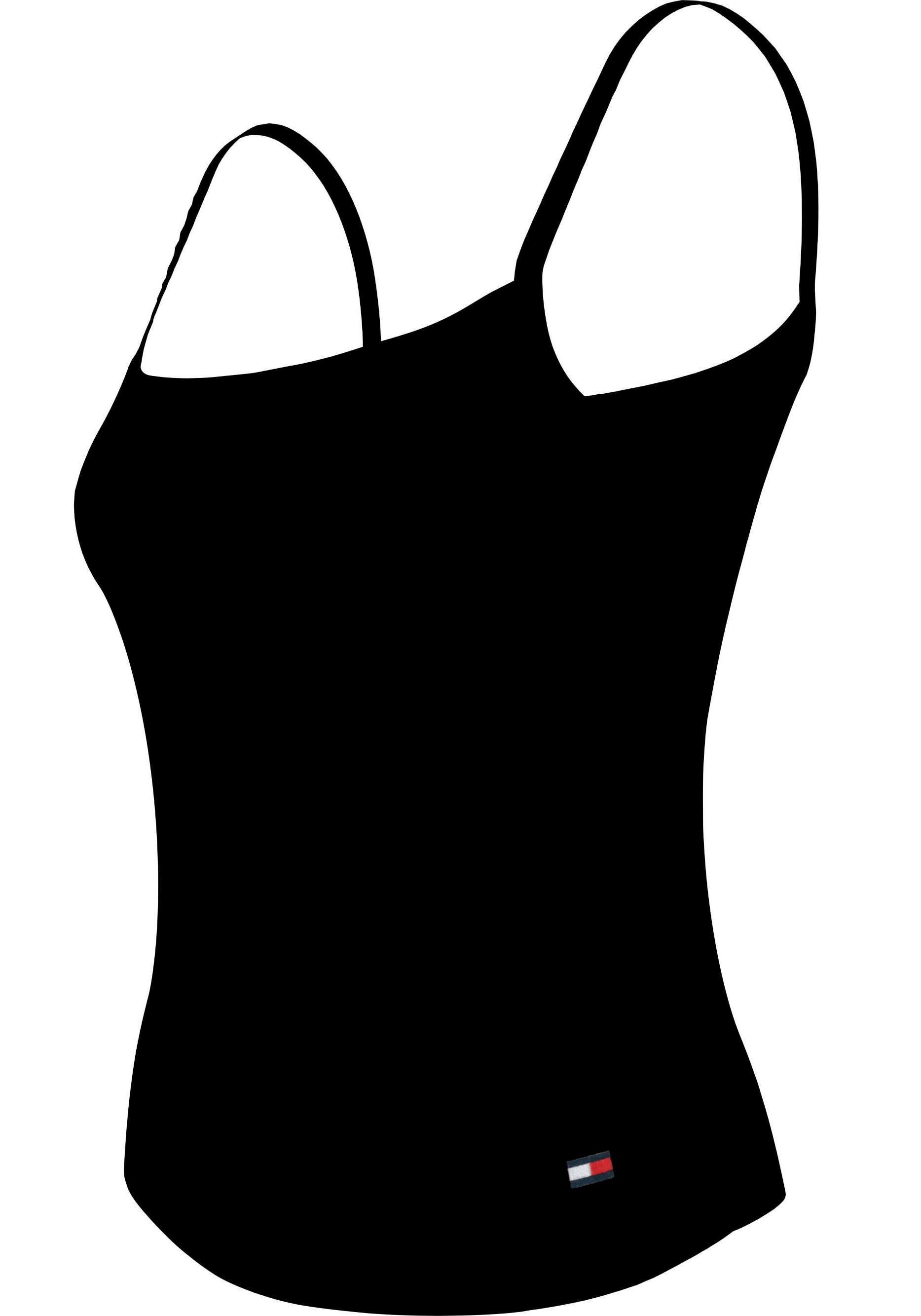 ♕ Tommy Hilfiger Underwear PACK »2 Hilfiger Logo-Flag versandkostenfrei auf CAMI«, (Packung, mit Tommy Spaghettitop 2er)