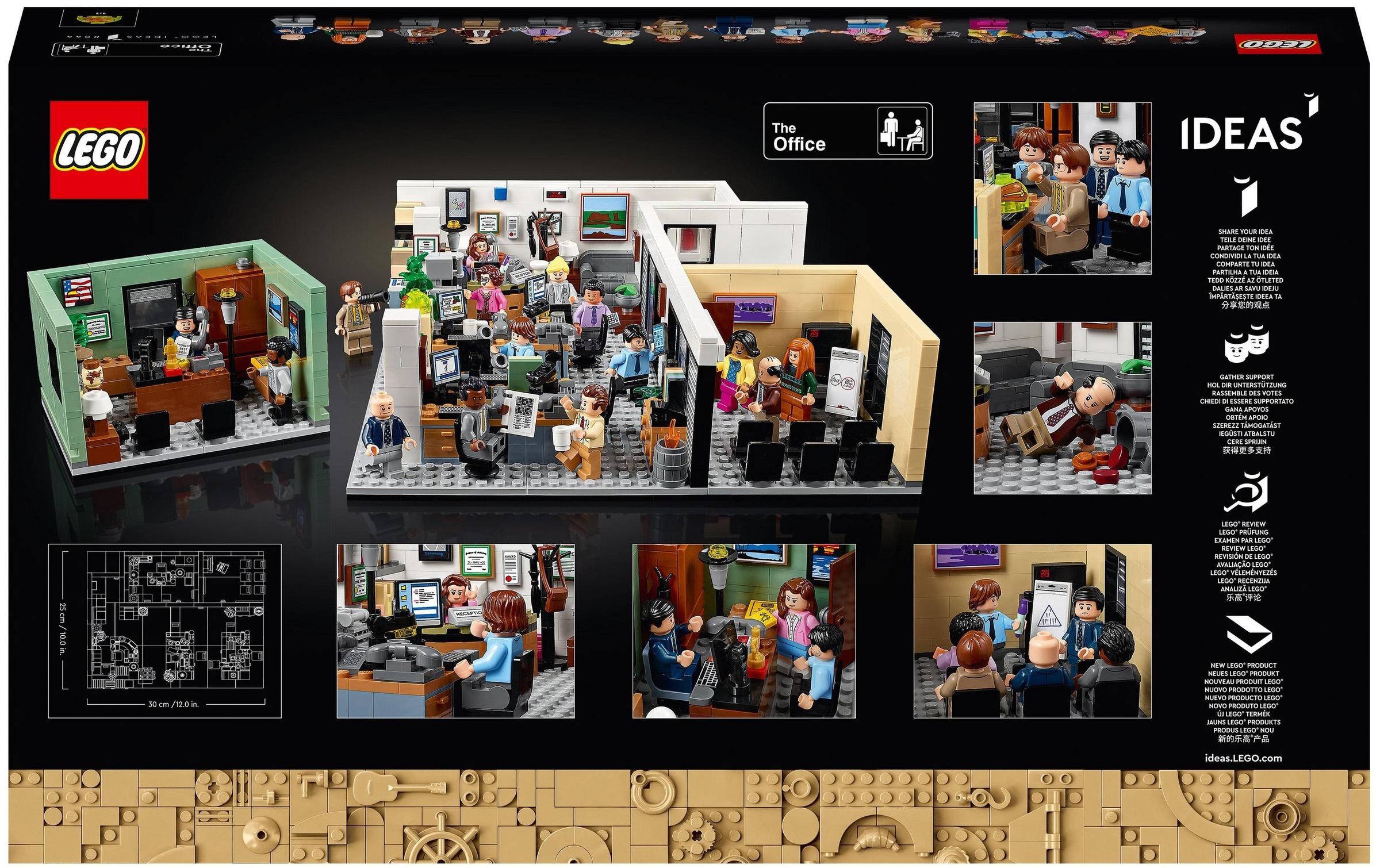 LEGO® Spielbausteine »The Office 21336«, (1164 St.)