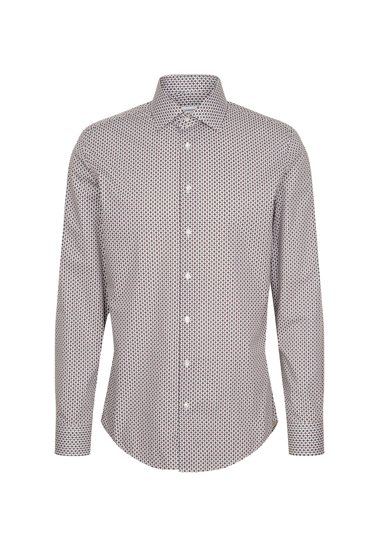 seidensticker Businesshemd »Slim« Slim 1/1 Kentkragen Druck