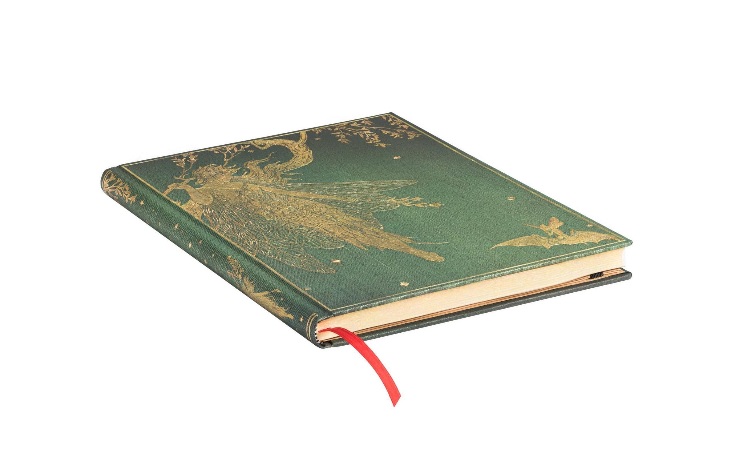   Notizheft »Paperblanks Notizbuch Olive Fairy 18 cm x 23 cm liniert«