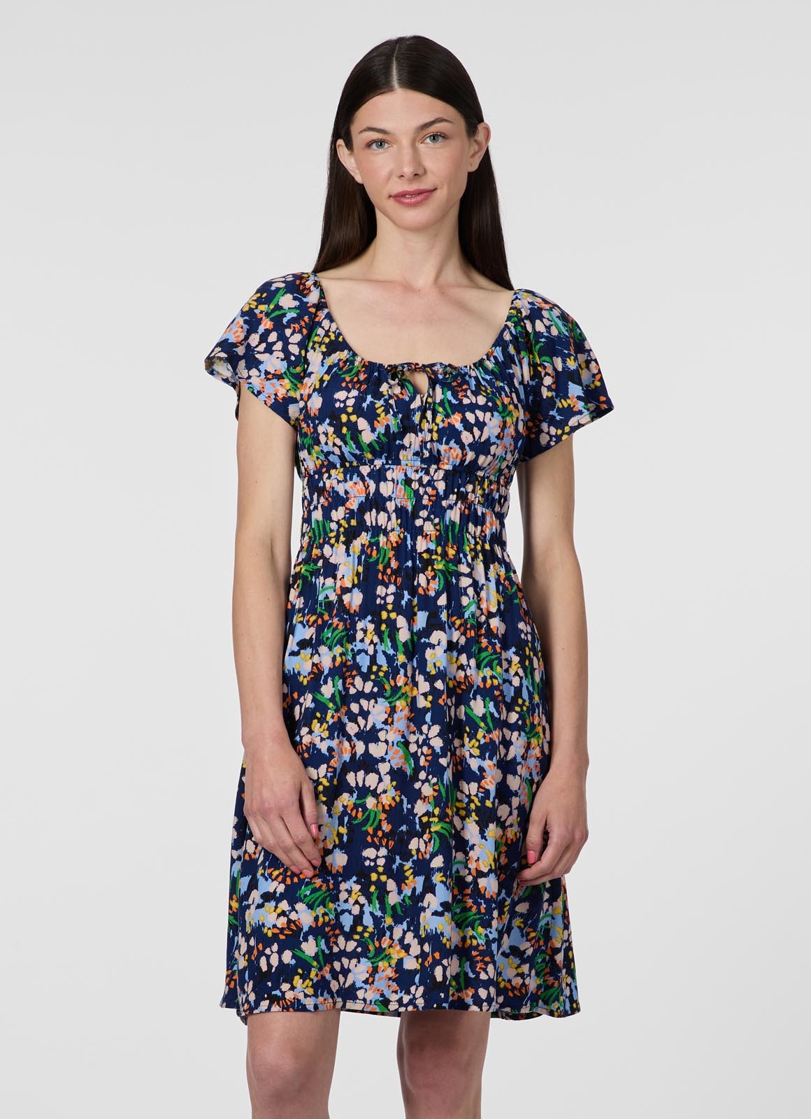 Image of Ragwear Sommerkleid "MIREELA PRINT" Viskose mit schönem Allover-Print und Tragekomfort