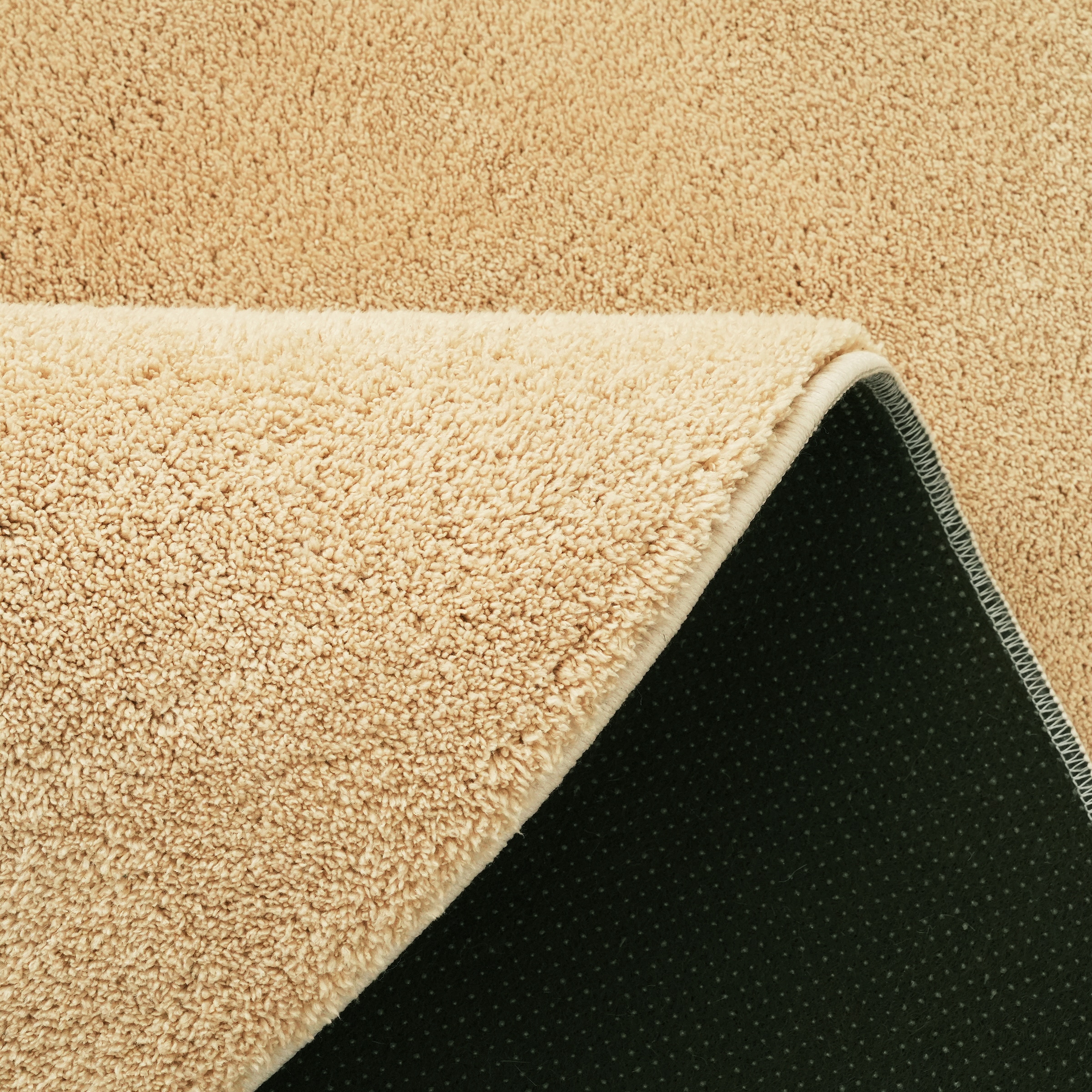 GOODproduct Teppich »Cali« rund 16 mm Höhe Uni-Farben, kuschelig, & weich, waschbar, Wohnzimmer, Schlafzimmer