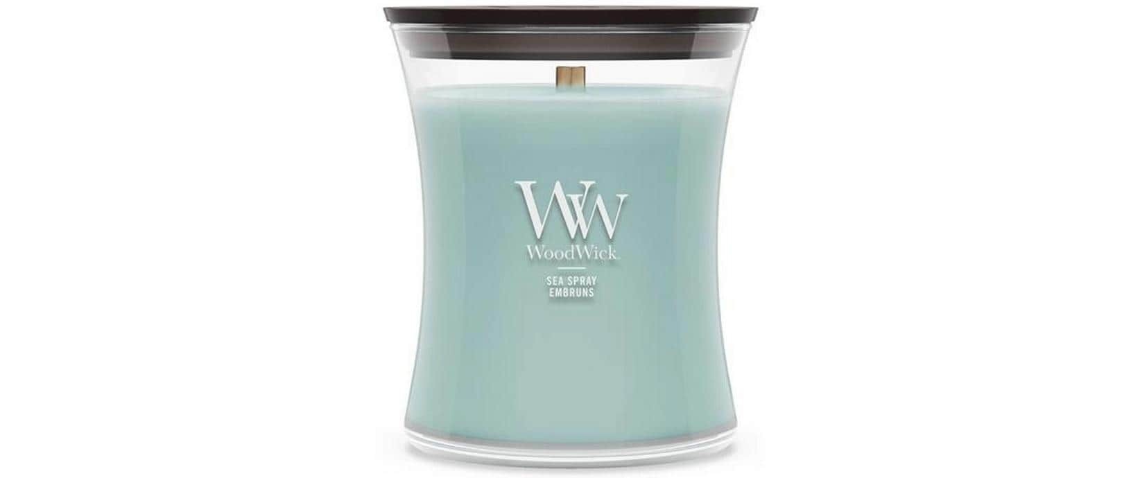 Image of Woodwick Duftkerze "Sea Spray Medium Jar"