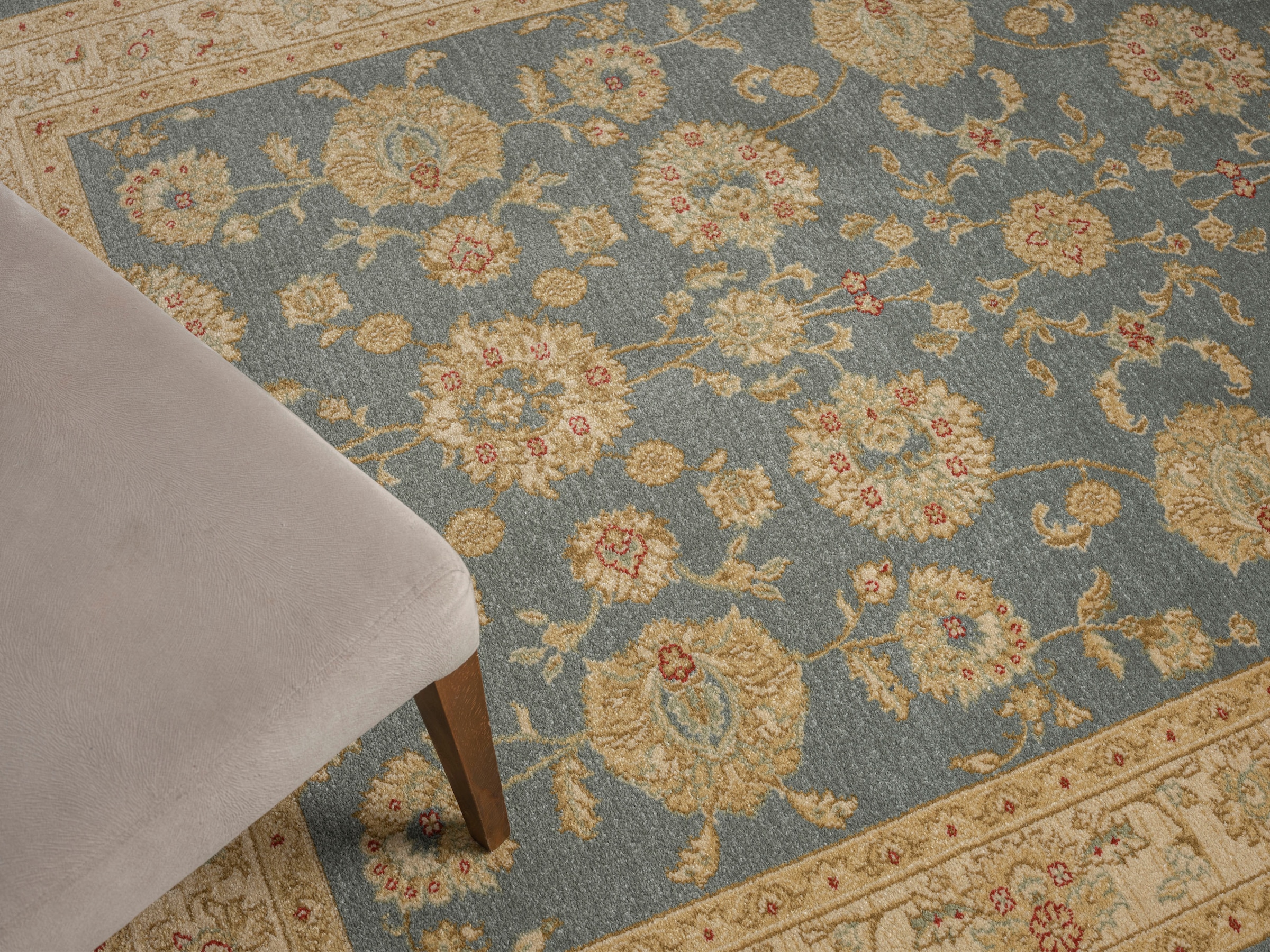 Myflair Möbel & Accessoires Teppich »Maryam 5« rechteckig 7,5 mm Höhe Kurzflor, Orient Optik, edler Glanz, mit Fransen, besonders weich