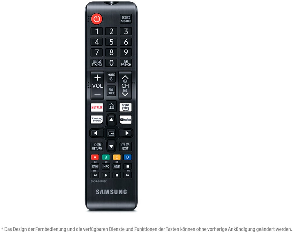 Samsung Téléviseur LED »GU55U7099FU« 139 cm/55 Crystal UHD, Q-Symphony, Dolby Surround Sound, Triple Tuner, Smart-Hub