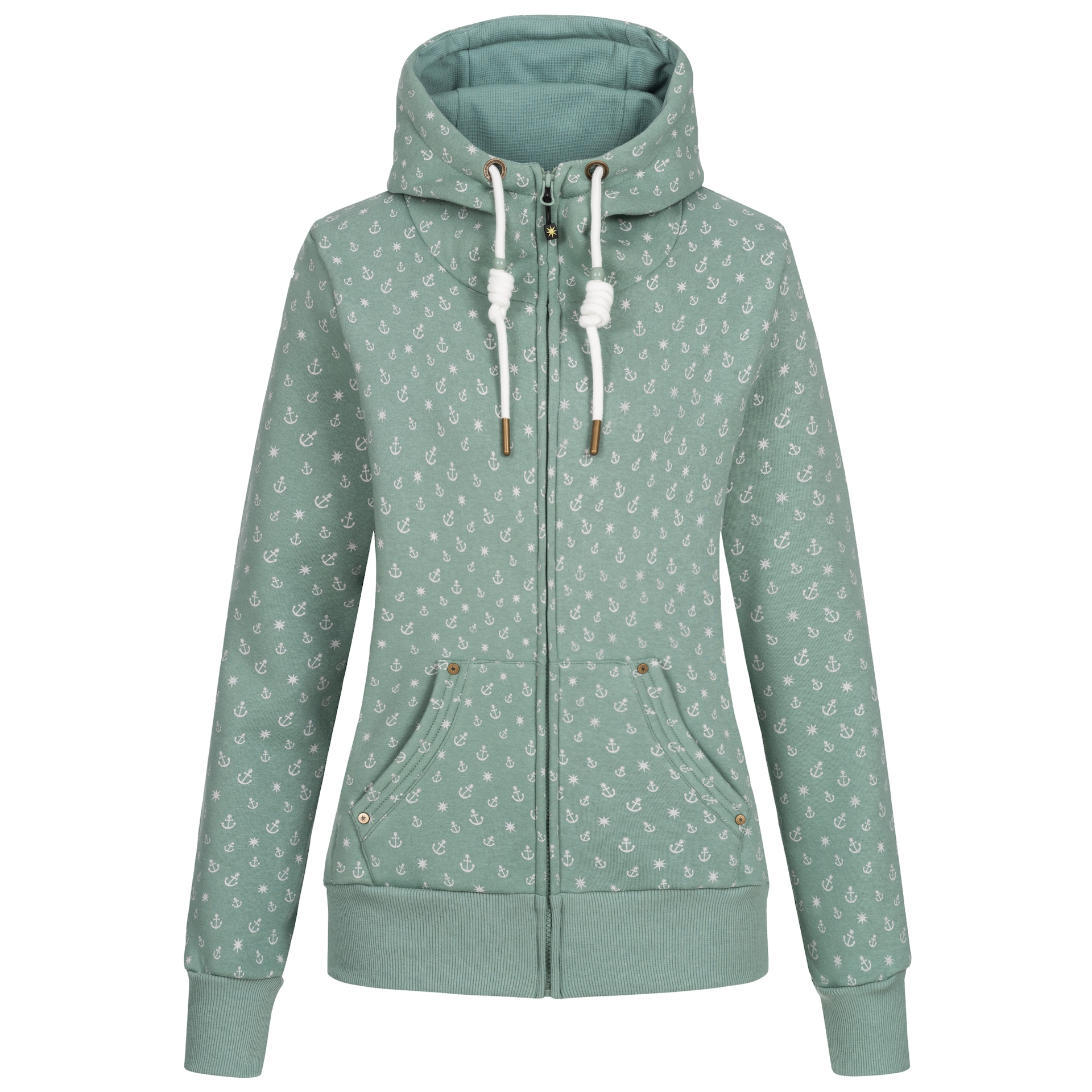 ankerglut Kapuzensweatshirt »ANCHORAGE Women«, in lässigem Oversized-Schnitt
