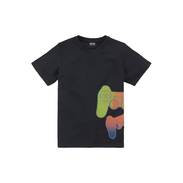 Trendige KIDSWORLD T-Shirt »GAMER«, (Packung, 2 tlg.) ohne  Mindestbestellwert bestellen